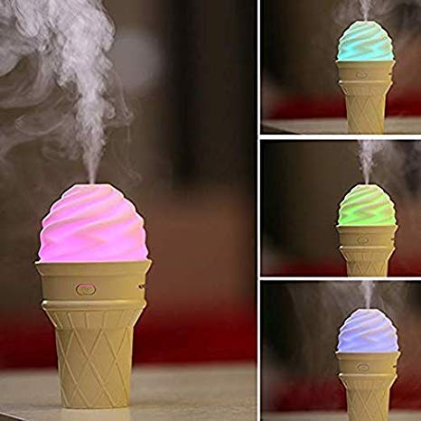 Ice Cream LED Humidifier – Portable Air Moisturizer & Fragrance Diffuser - Image 3
