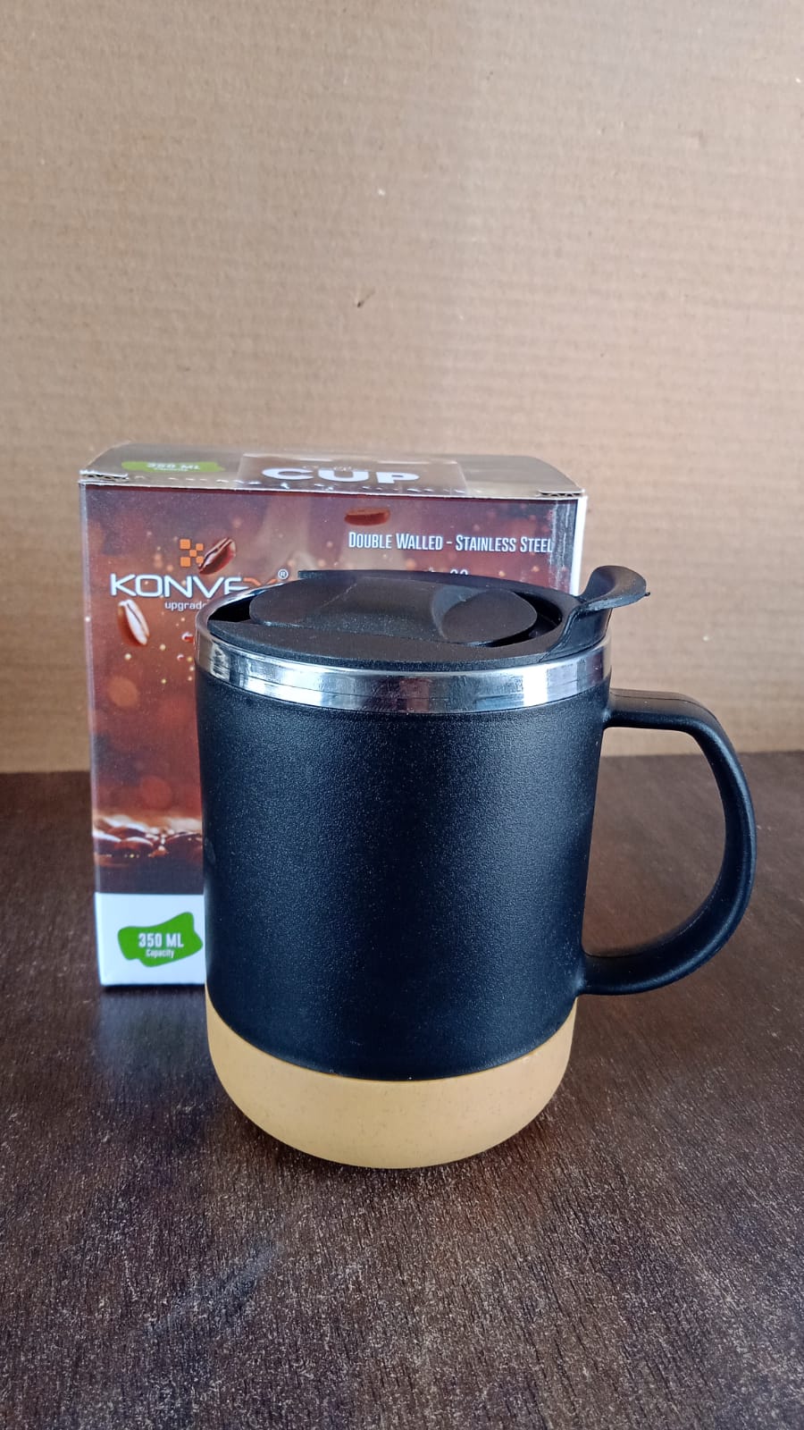 Insulated Coffee Mug – 350ml Spill-Proof Travel Cup - Image 7