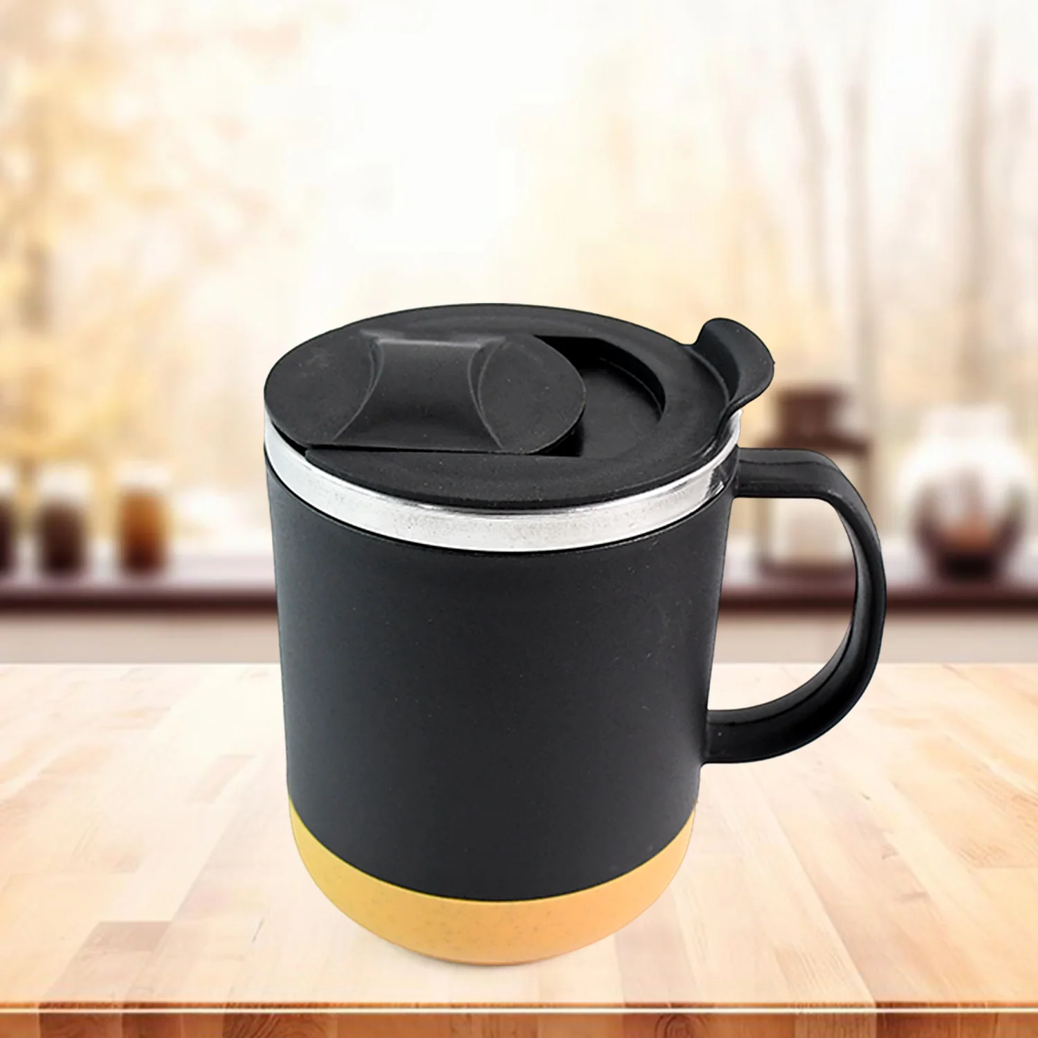 Insulated Coffee Mug – Spill-Proof Lid & 450ml Capacity - Image 6