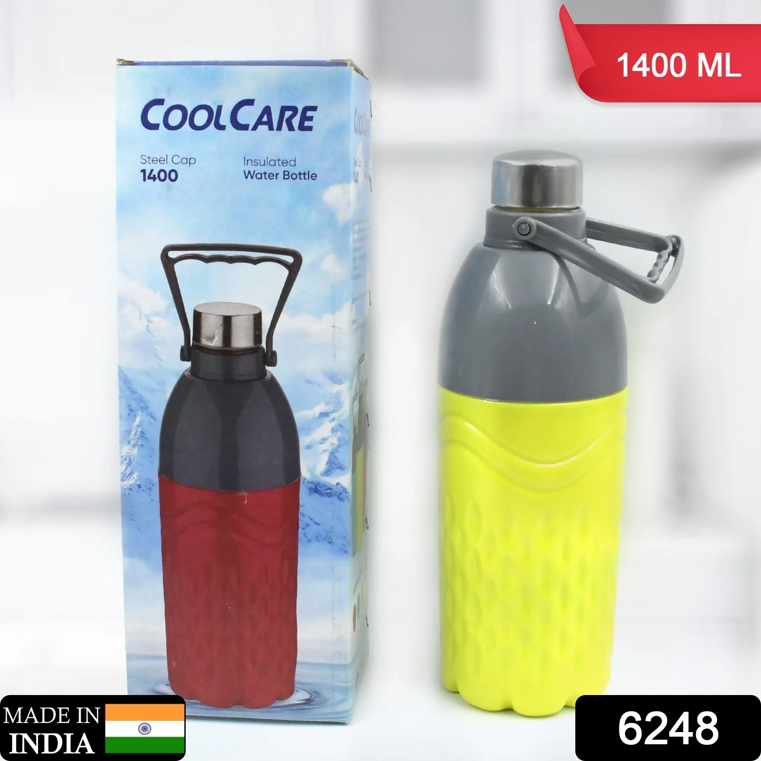 Insulated Water Bottle 1400ml – BPA-Free, Leak-Proof | VoltDesk - Image 2