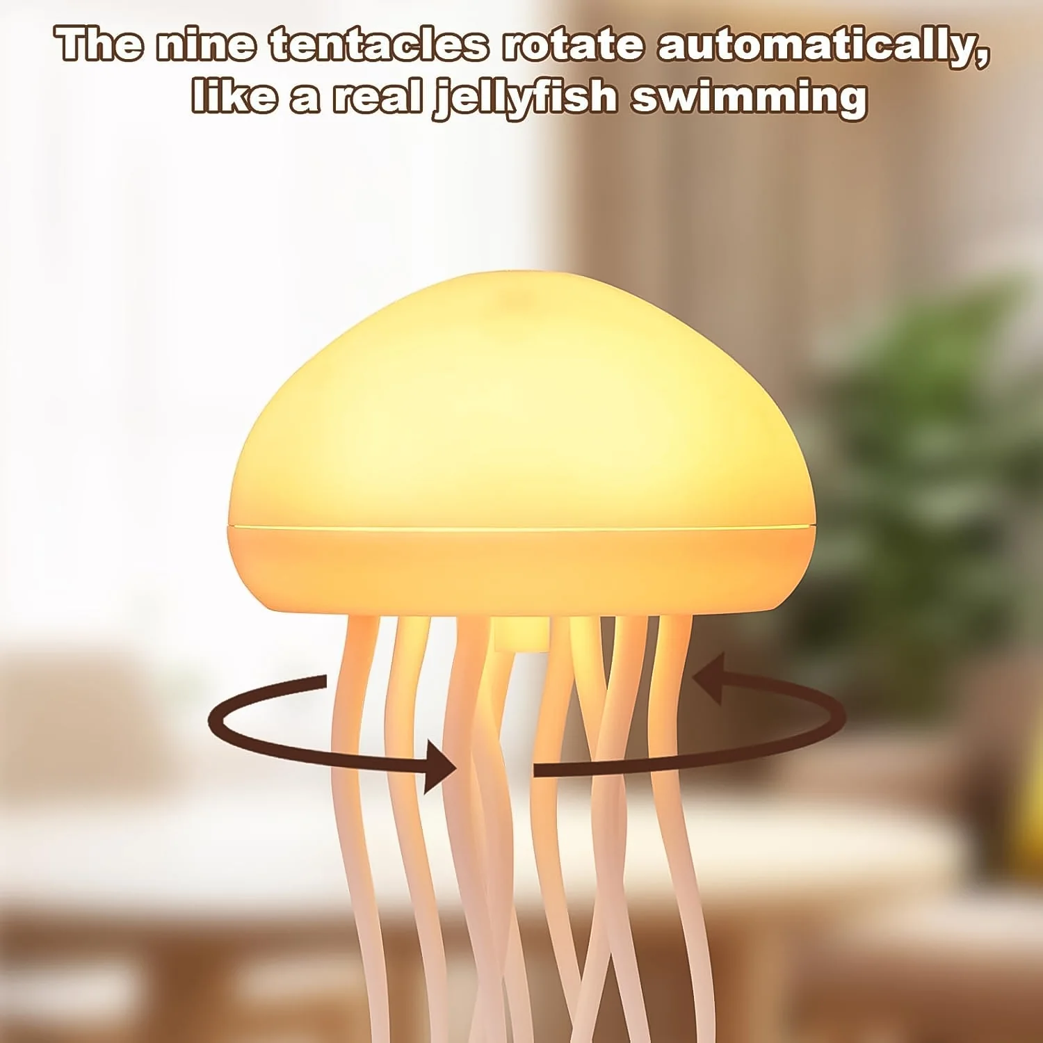 Jellyfish LED Mood Light – Colour-Changing Ambient Lamp - Image 4