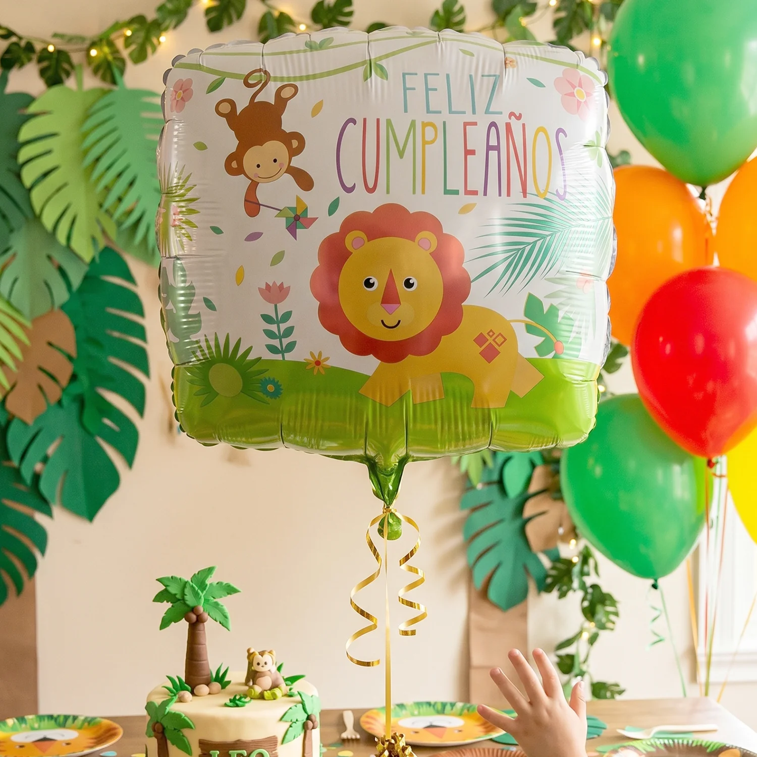 Jungle Lion Foil Balloon – Brighten Kids’ Parties and Events - Image 4