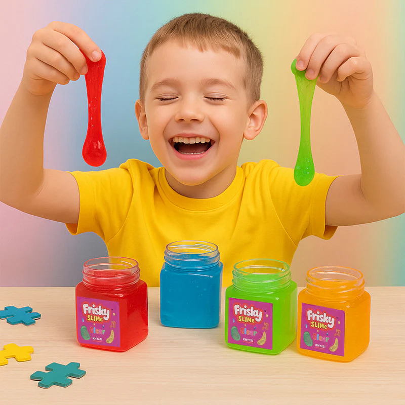 Sensory Play Gel – Soft, Clear Slime for Creativity & Stress Relief - Image 4