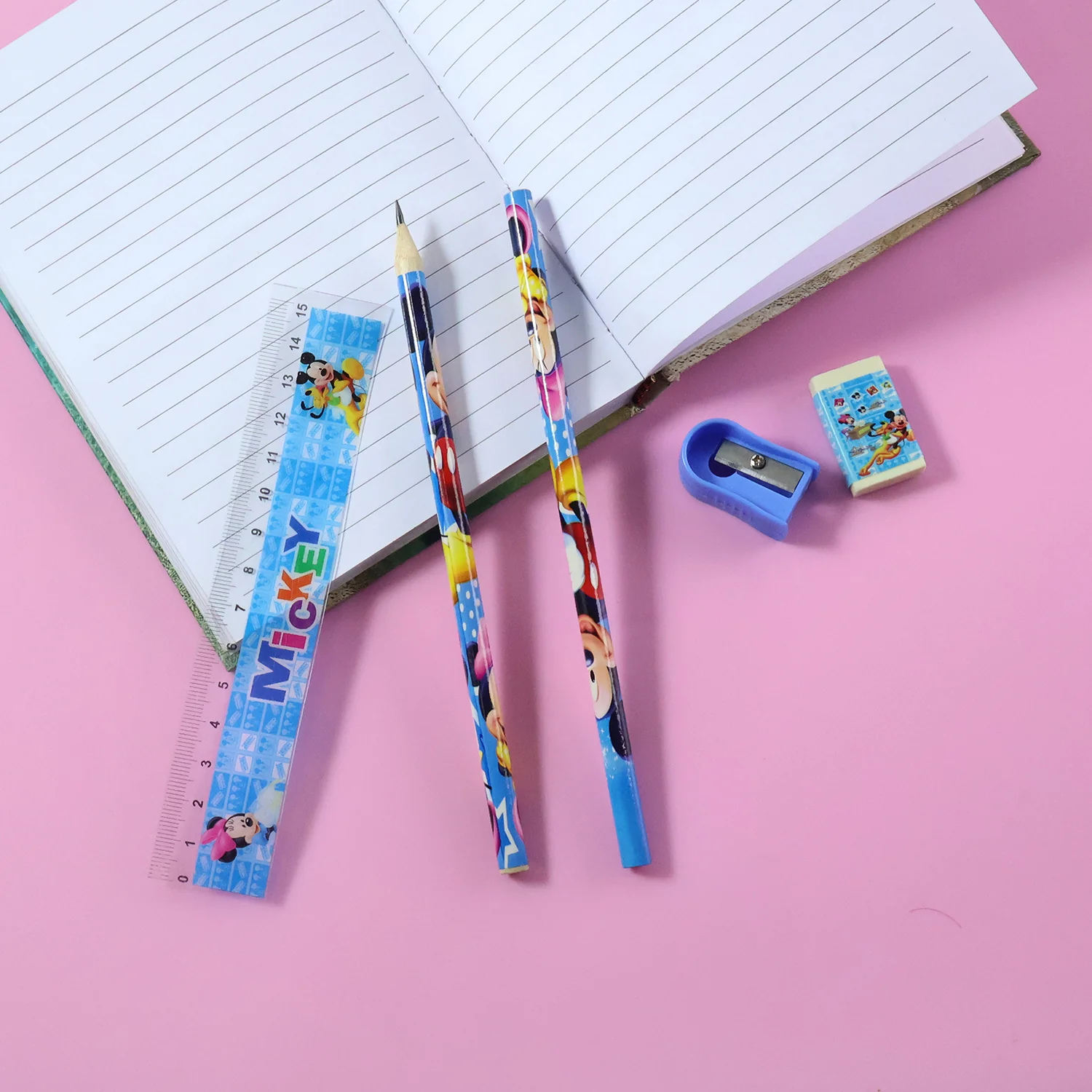 Kids Stationery Kit – 5 in 1 Cartoon Style Carry Bag - Image 7