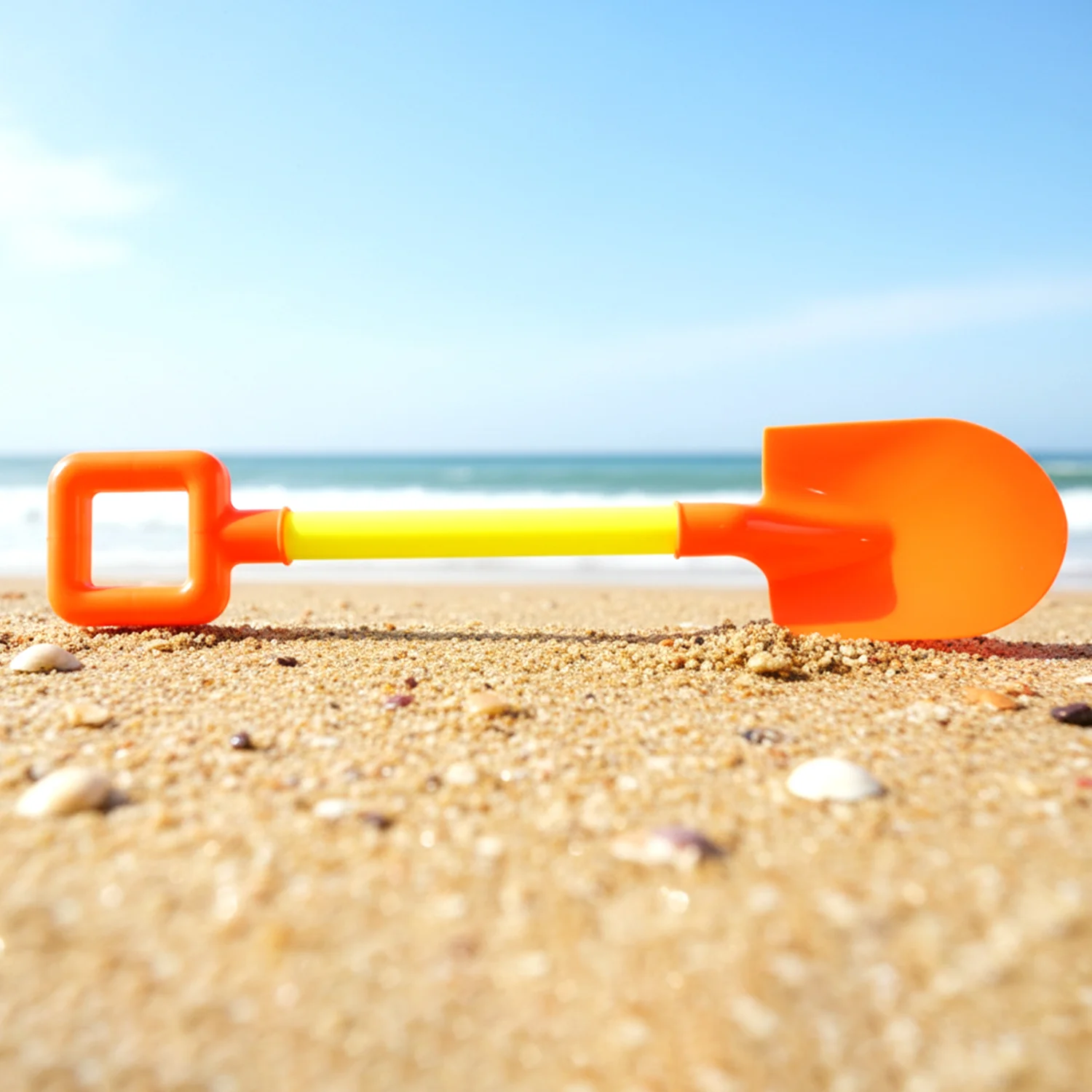 Kids Beach Sand Shovel – Lightweight Plastic with Easy Grip Handle - Image 8