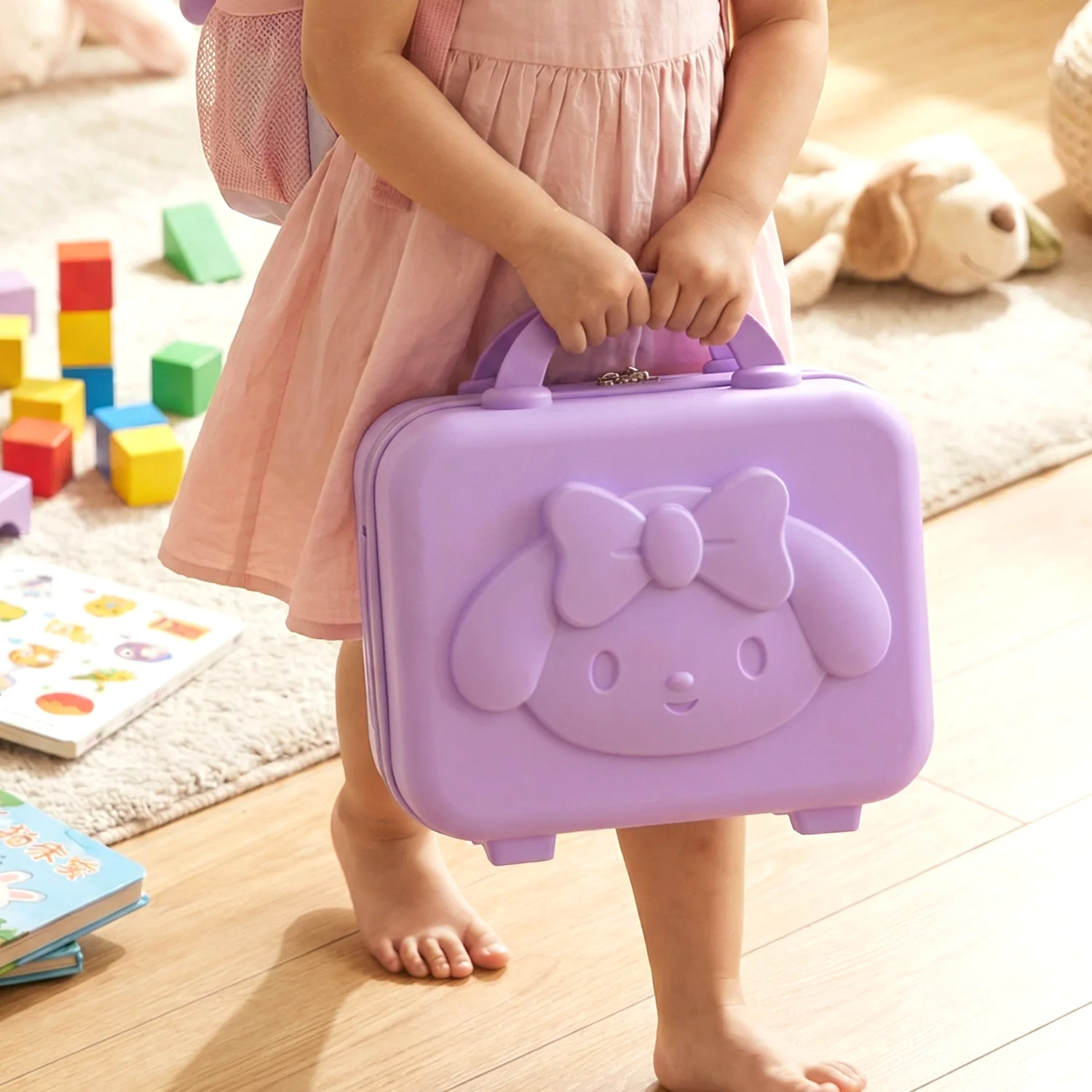 Kids Bear Hard Shell Carry Case – Durable & Portable Storage - Image 3