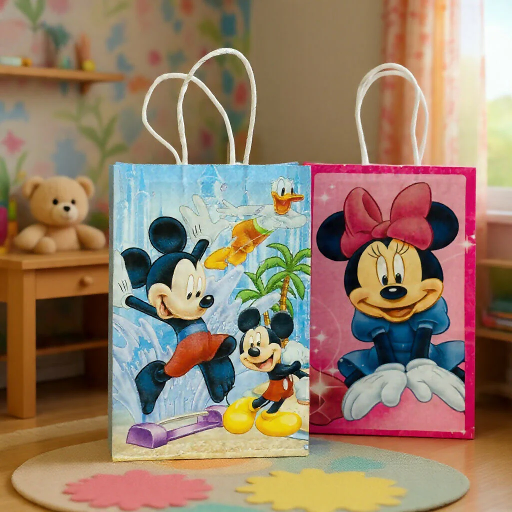 Kids Cartoon Theme Gift Bags – Durable & Vibrant Party Favors - Image 2