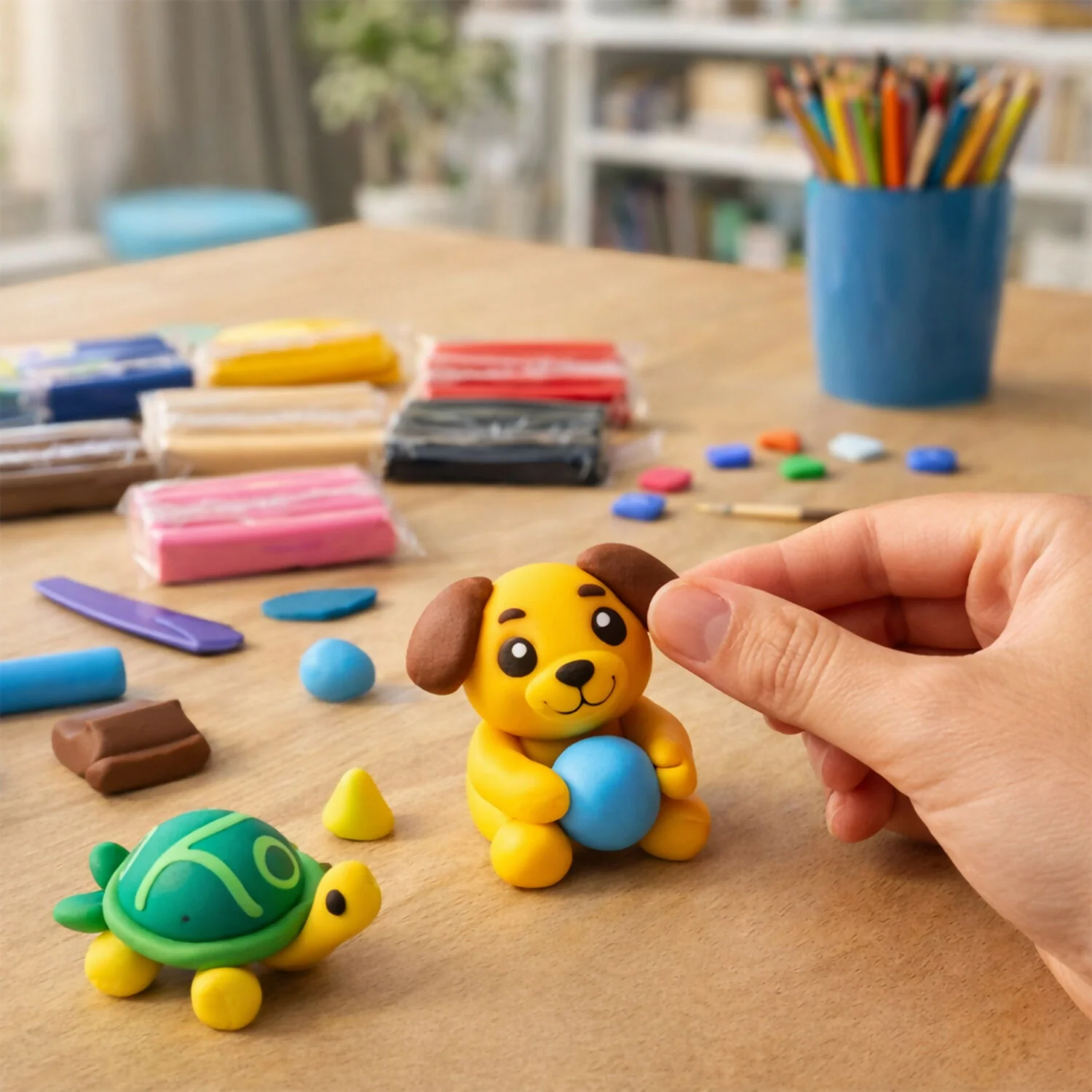 Kids Creative Modelling Clay – Vibrant & Easy-to-Mold for Crafts - Image 4