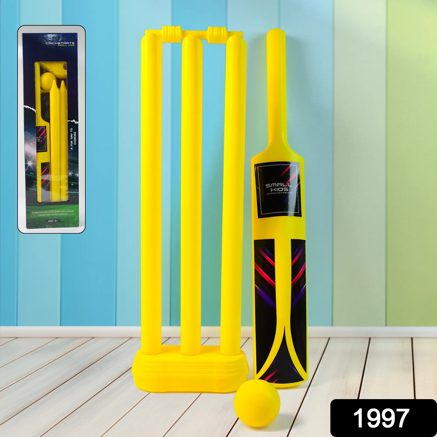 Kids Cricket Kit – Durable Plastic Set for Boys & Girls | Aditi - Image 2