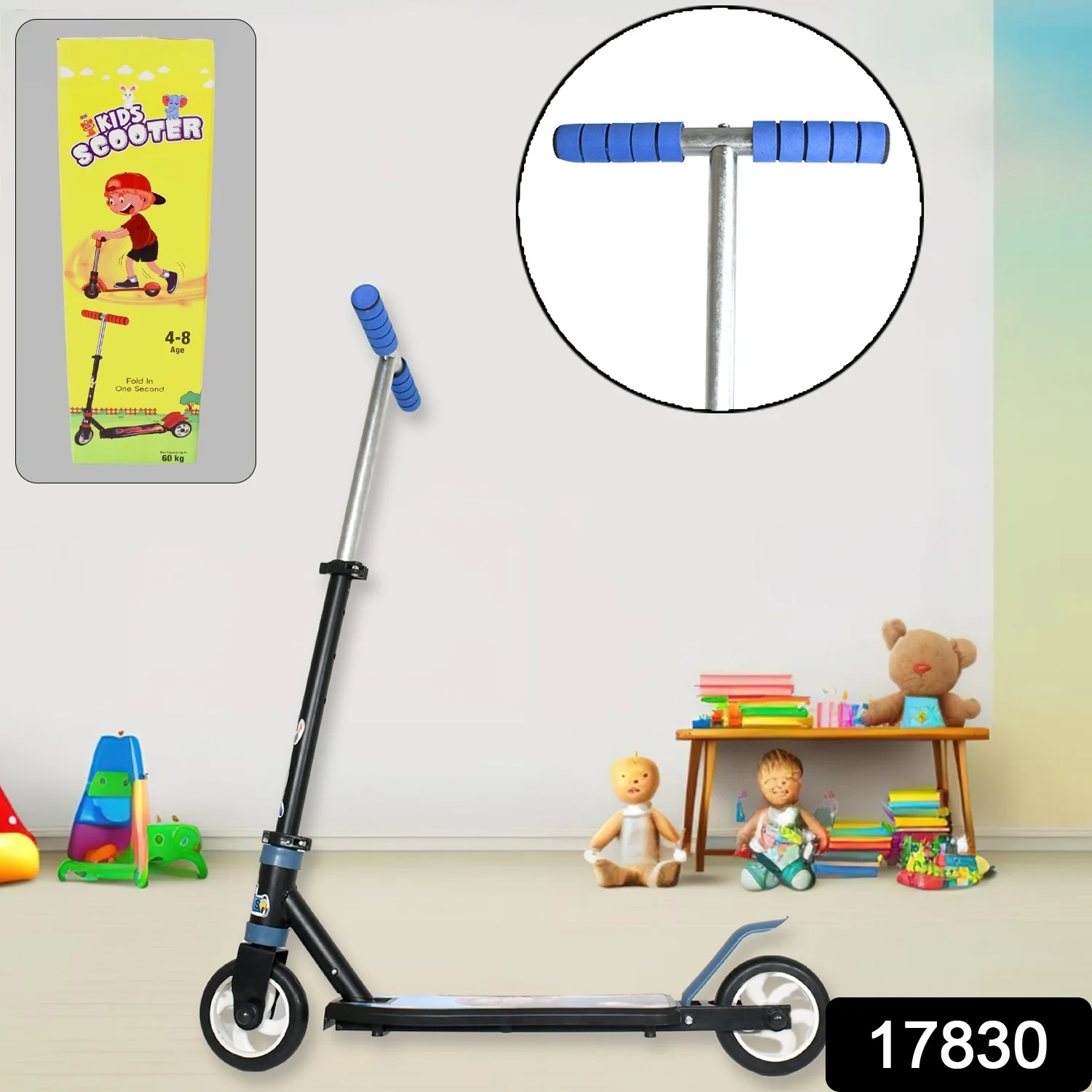 Kids Foldable Scooter – Adjustable Height & LED Wheels | Play & Move