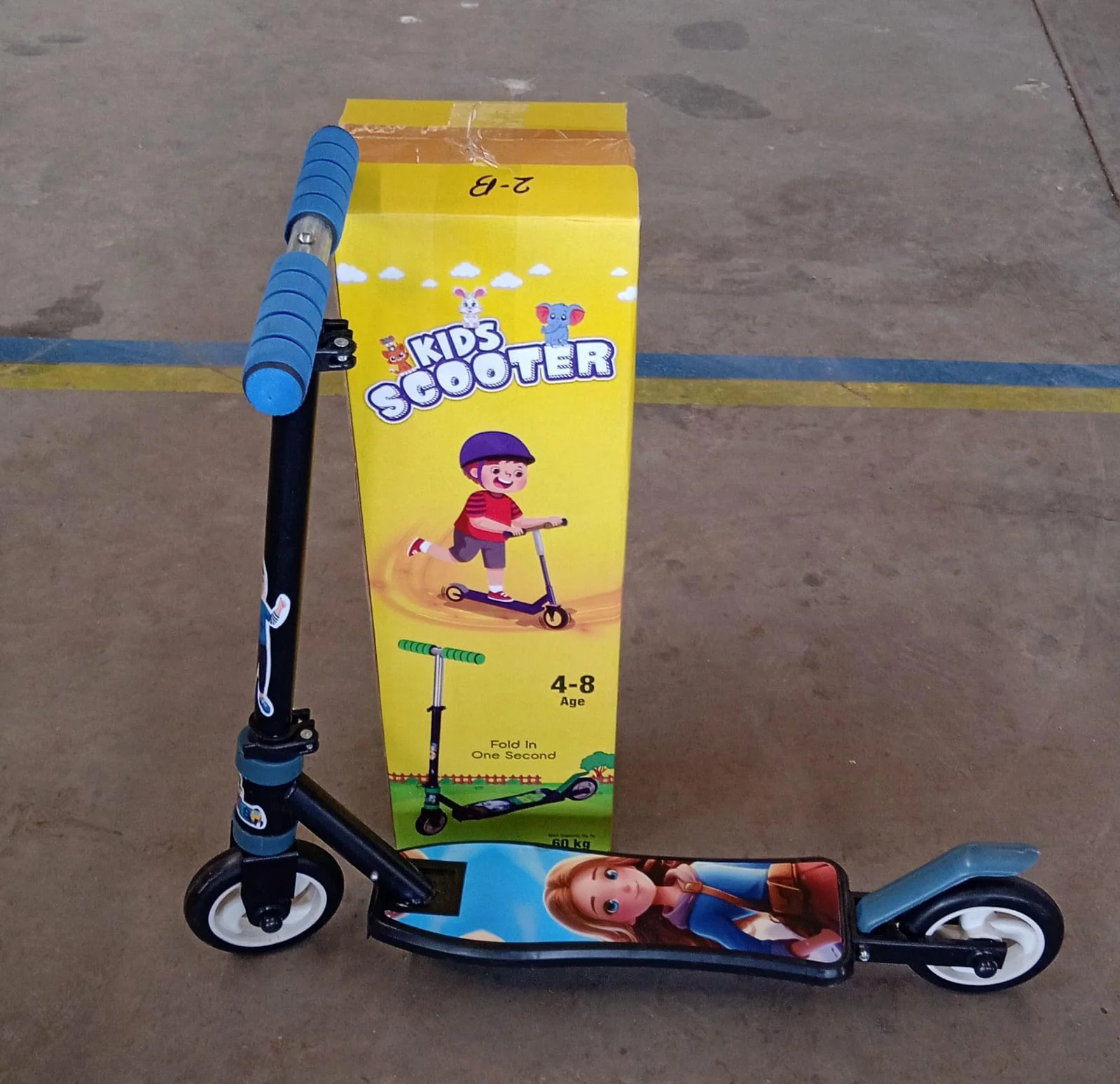 Kids Foldable Scooter – Adjustable Height & LED Wheels | Play & Move - Image 6