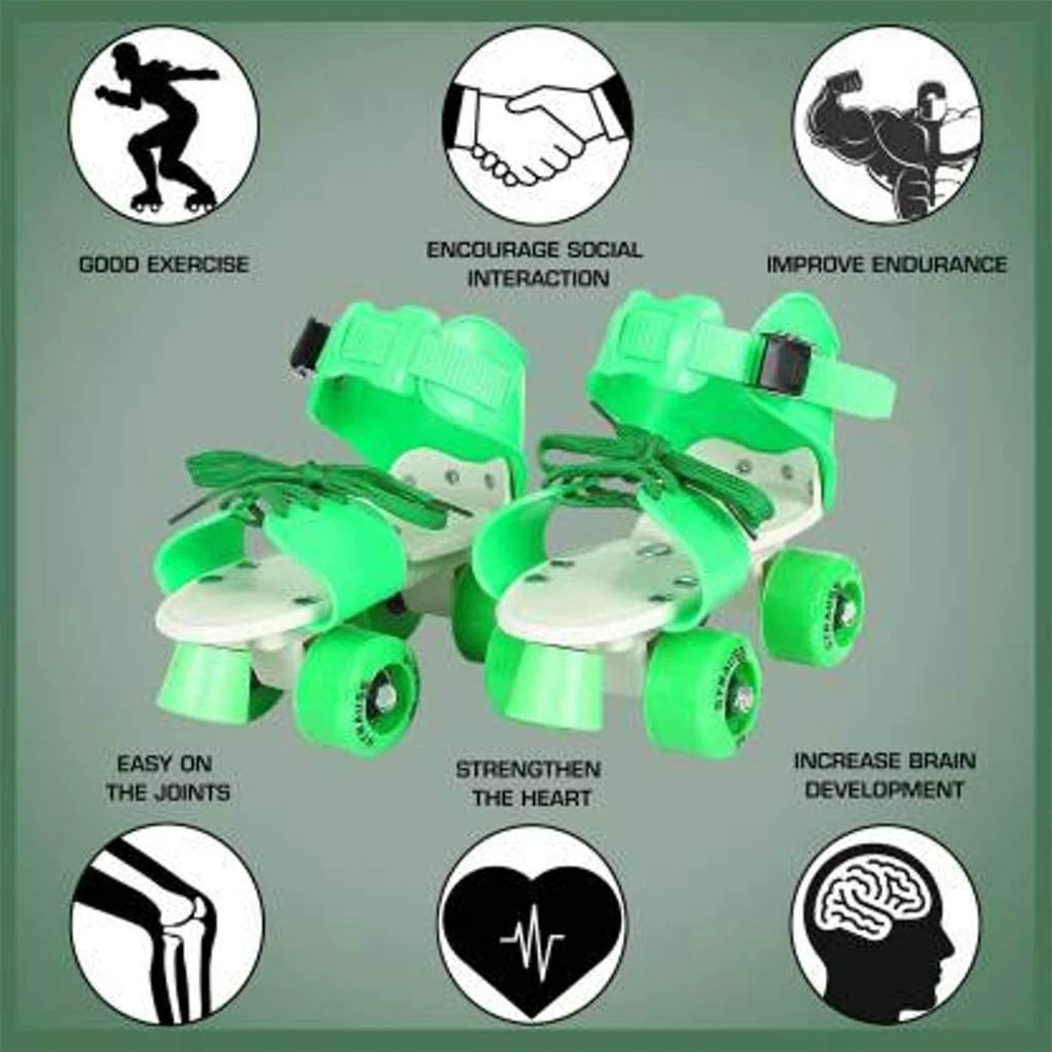 Kids Roller Skates – Adjustable, Comfortable & Safe | Play & Move - Image 4