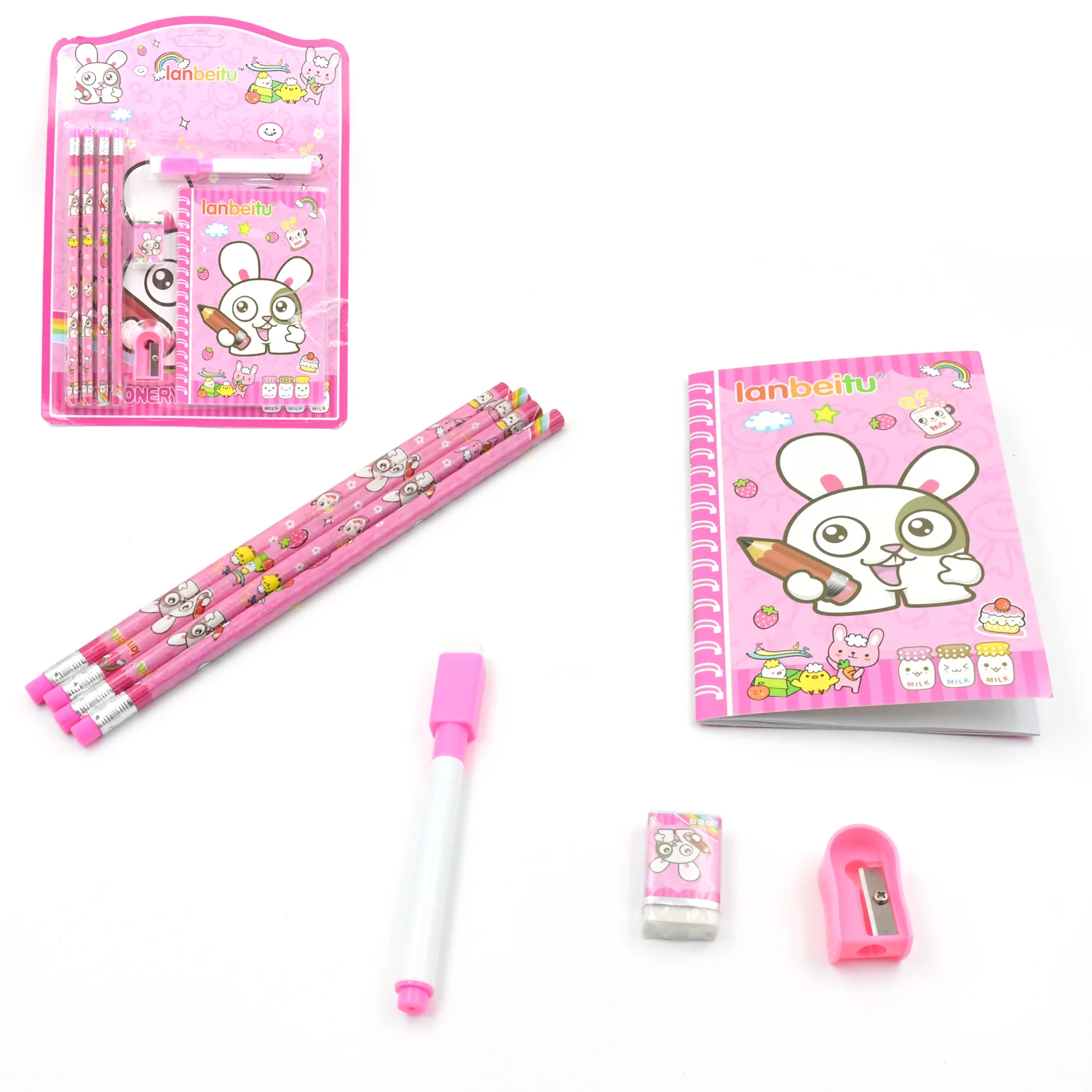 Kids' Stationery Kit – 8 Pc School Supply Set | ScribbleJoy - Image 6