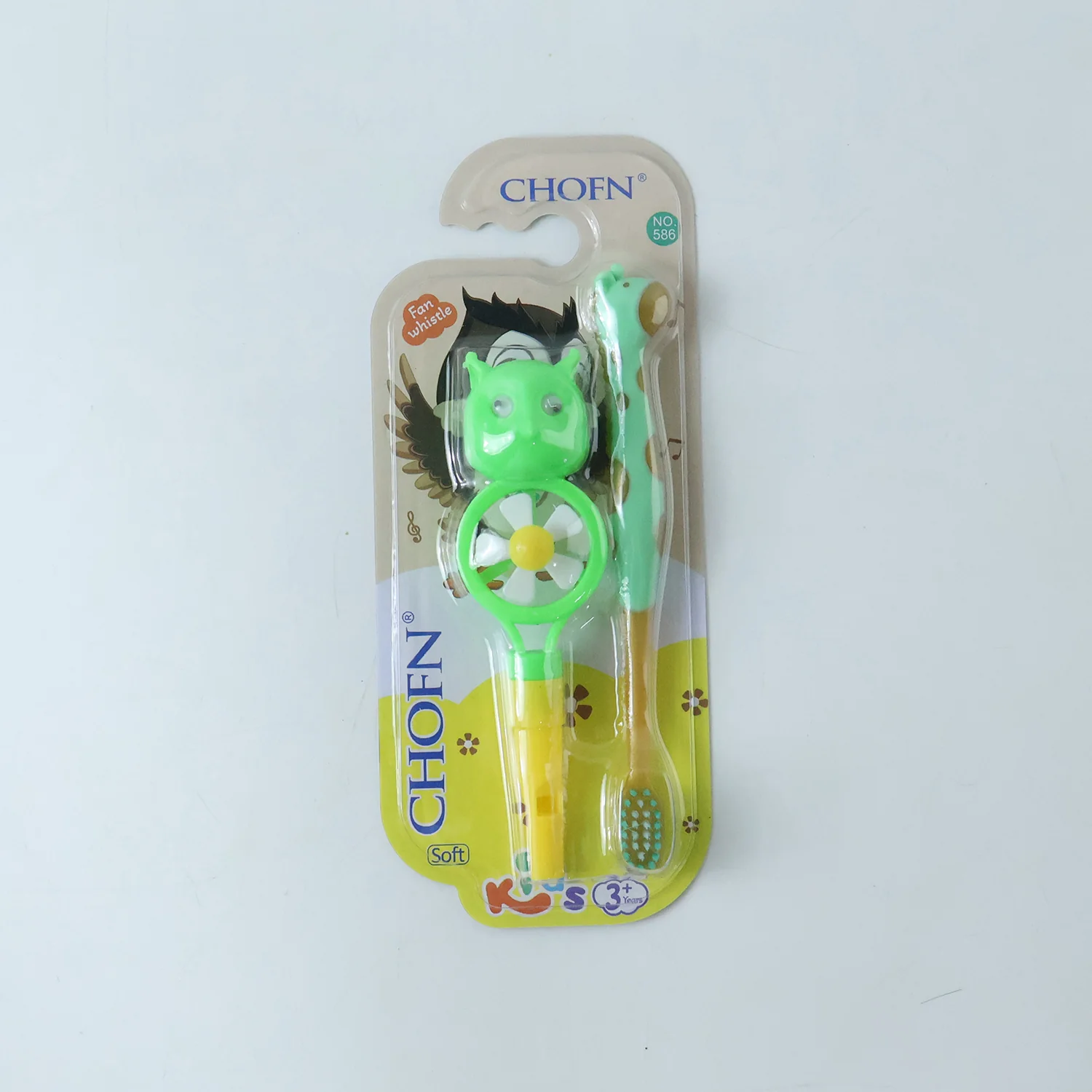 Kids Toothbrush Set with Animal Whistle Toy – Fun Oral Care - Image 9
