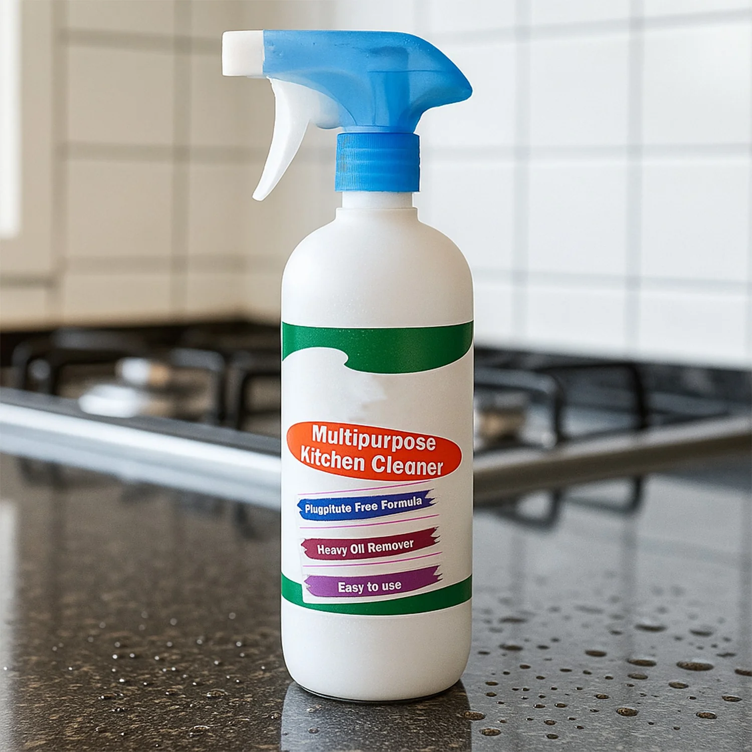 Kitchen Cleaner Spray – Oil & Grease Remover 500ml | CookAura