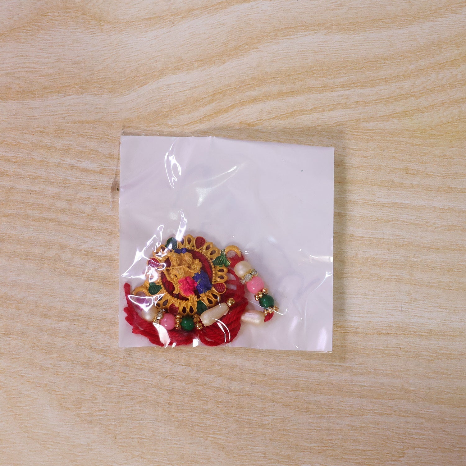 Krishna Charm Designer Premium Traditional Rakhi for Brother - Image 6