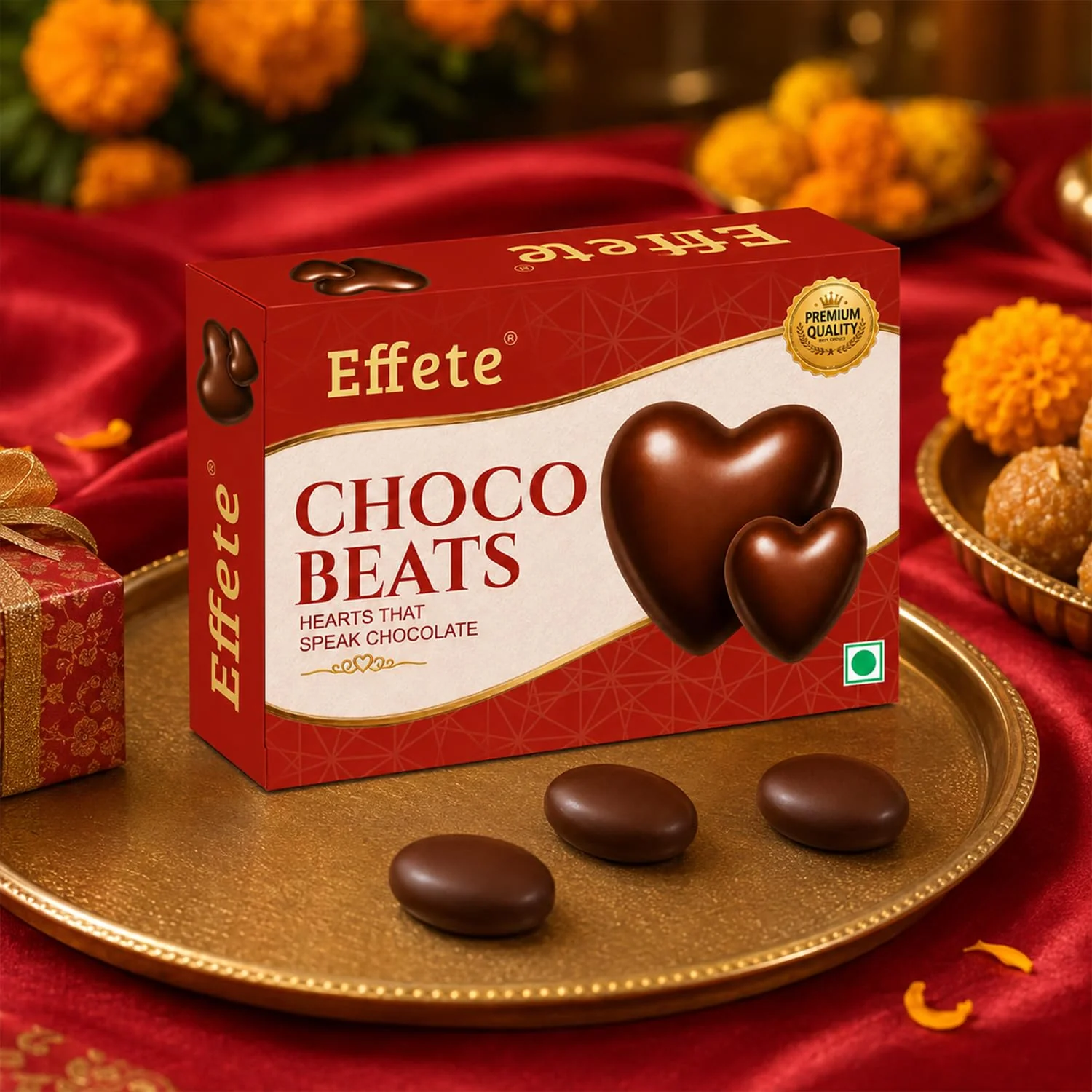 Krishna Radha, Evil Eye Rakhi Combo - Raksha Bandhan Gift with Choco Beats 32gm, Pack of 6 - Image 7
