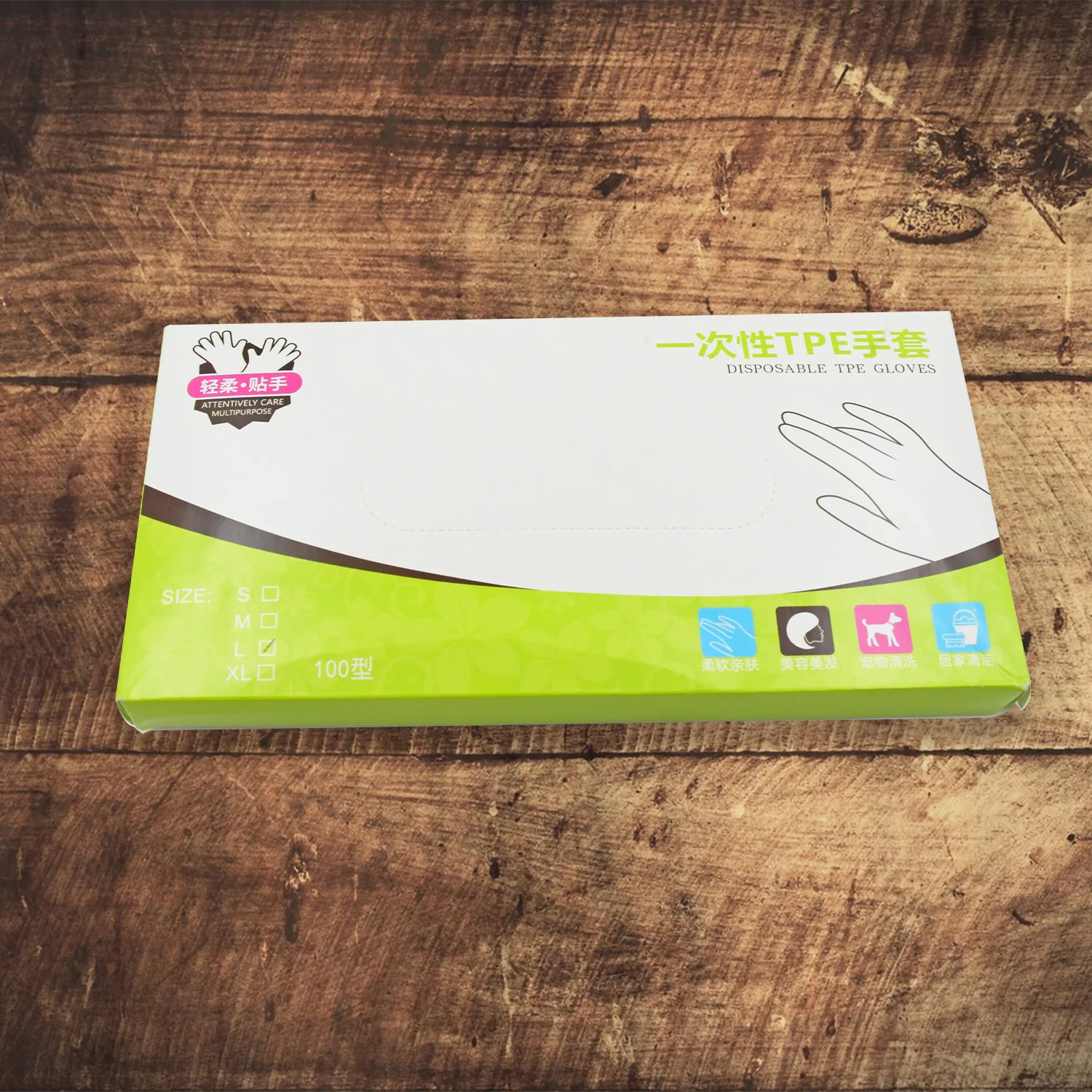 Disposable Gloves – Large Clear Plastic, 100 Pcs | Grow Wear - Image 12