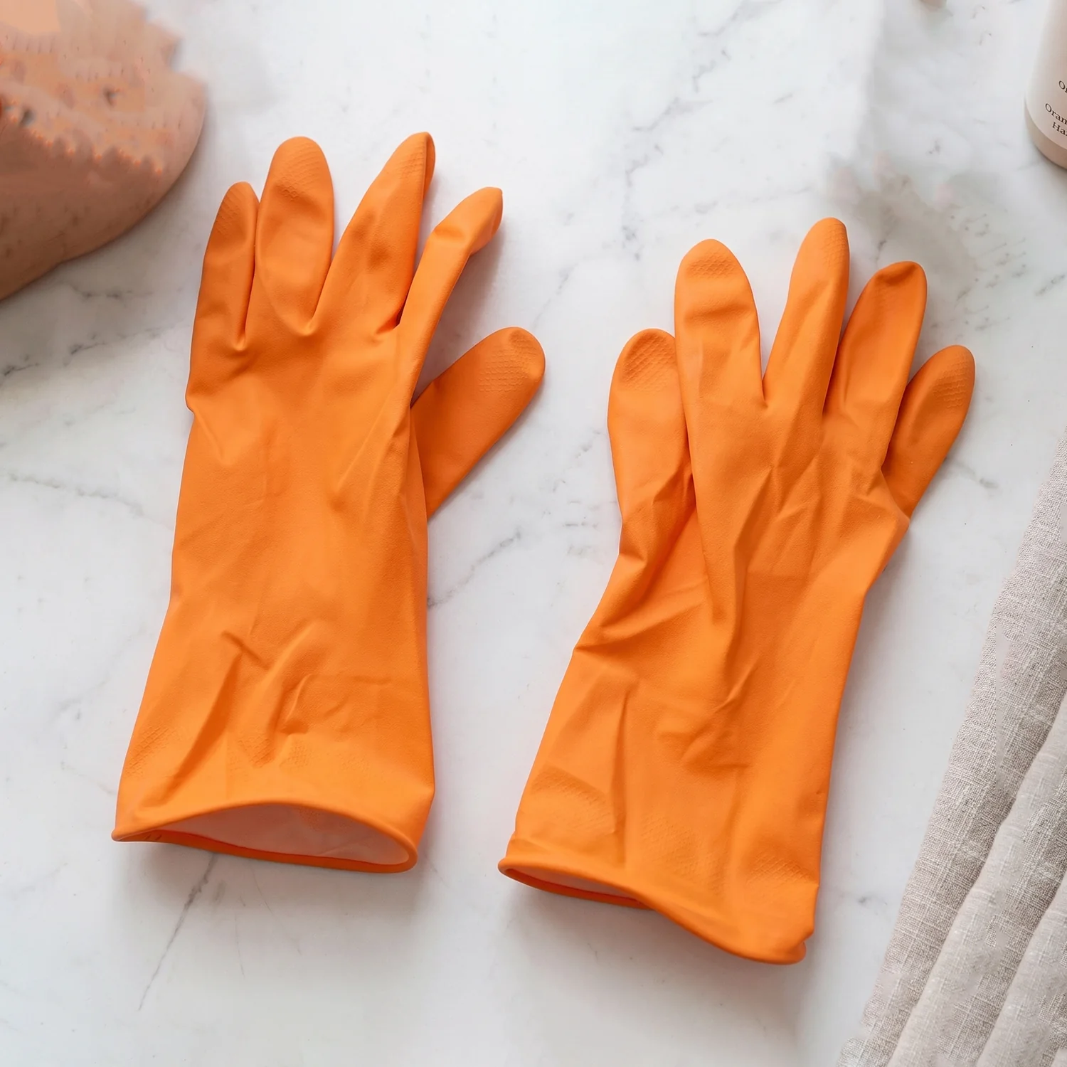 Reusable Rubber Cleaning Gloves – Waterproof & Durable for Kitchen - Image 6