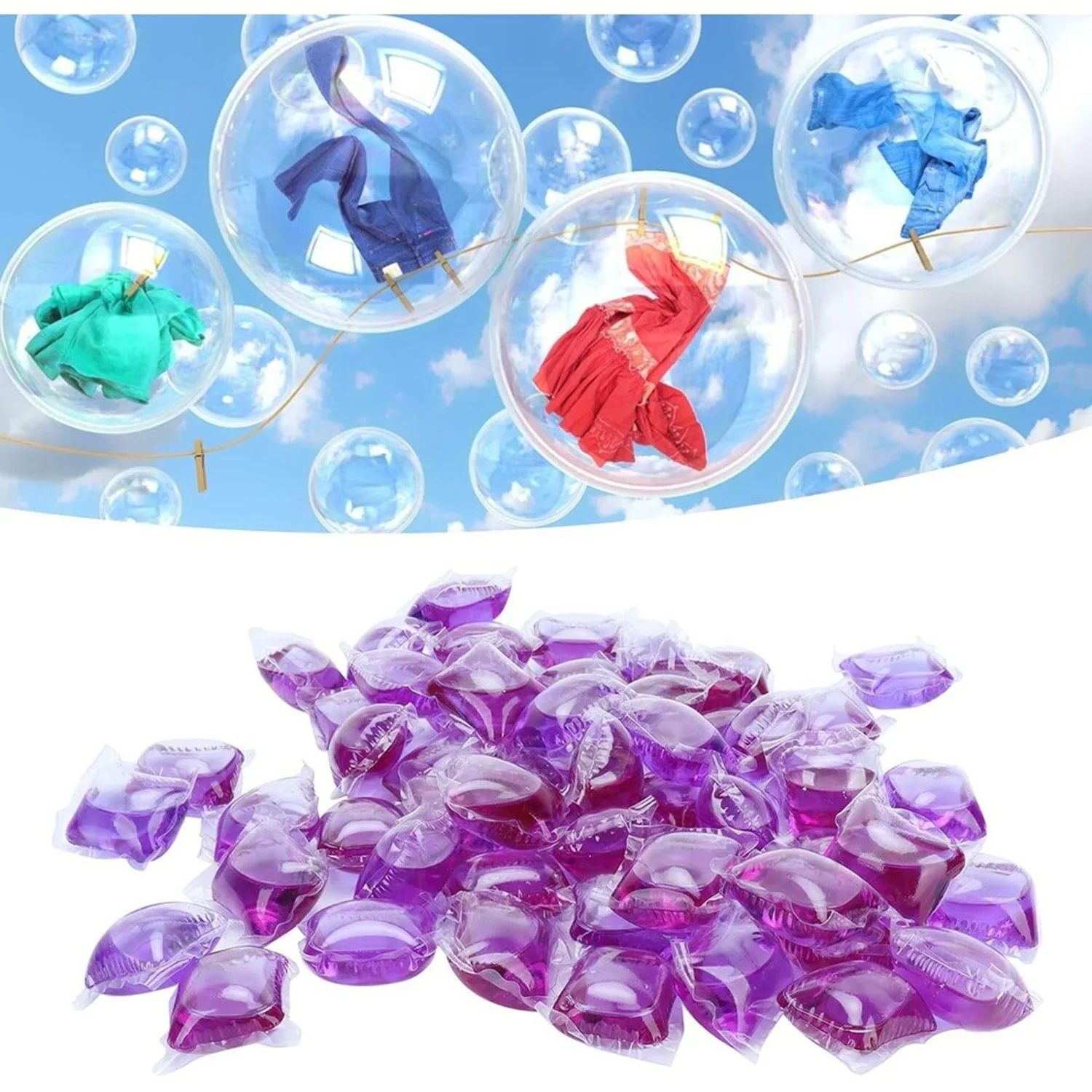 Laundry Detergent Pods – Quick Dissolve, Effective Cleaning - Image 7