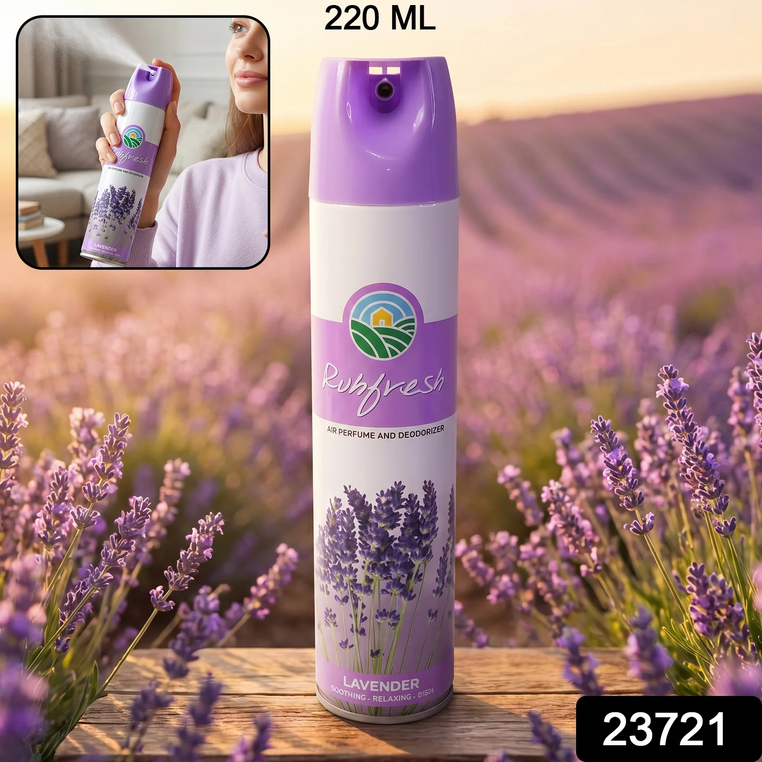 Lavender Air Freshener Spray – Long-lasting calming fragrance - Image 2