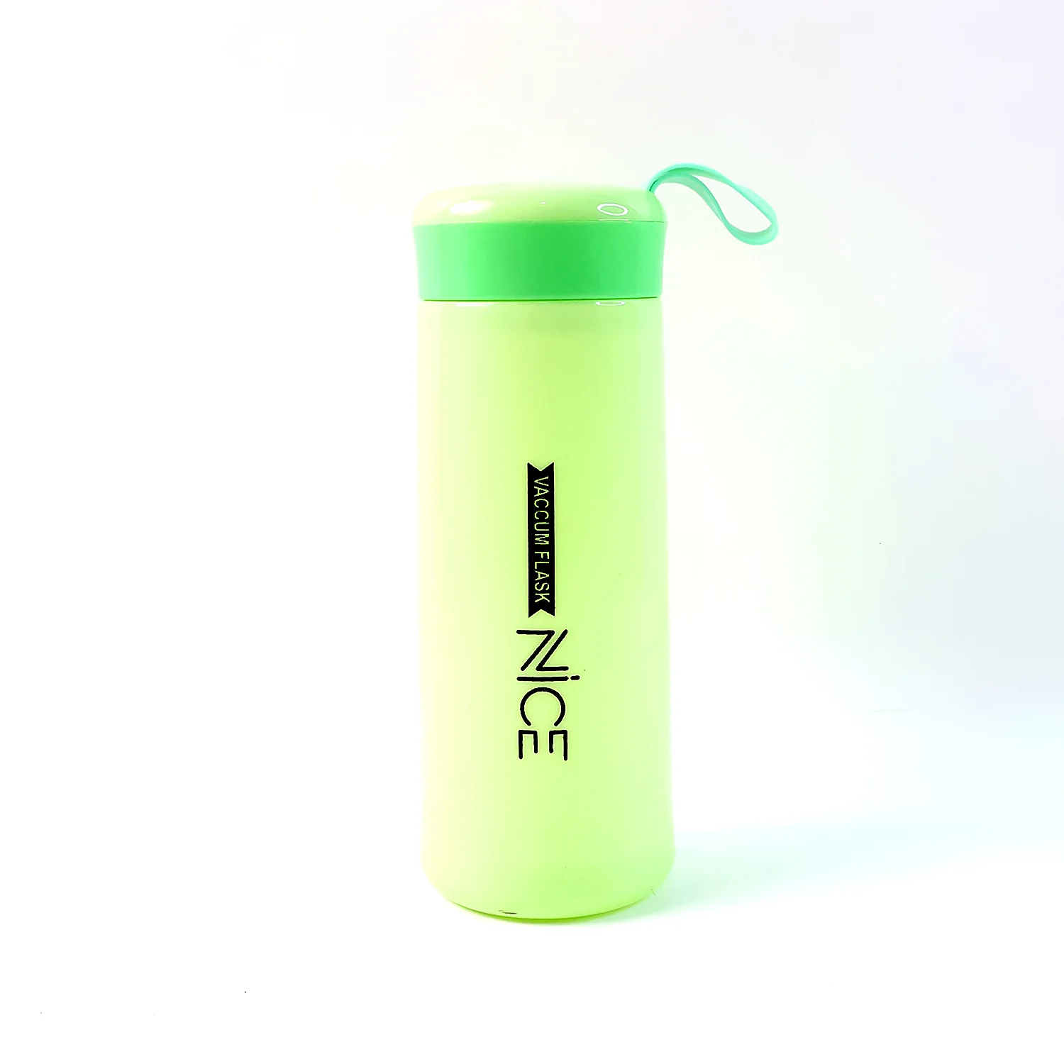 Leak-Proof Plastic Flask – Lightweight 400ML Green Bottle - Image 5