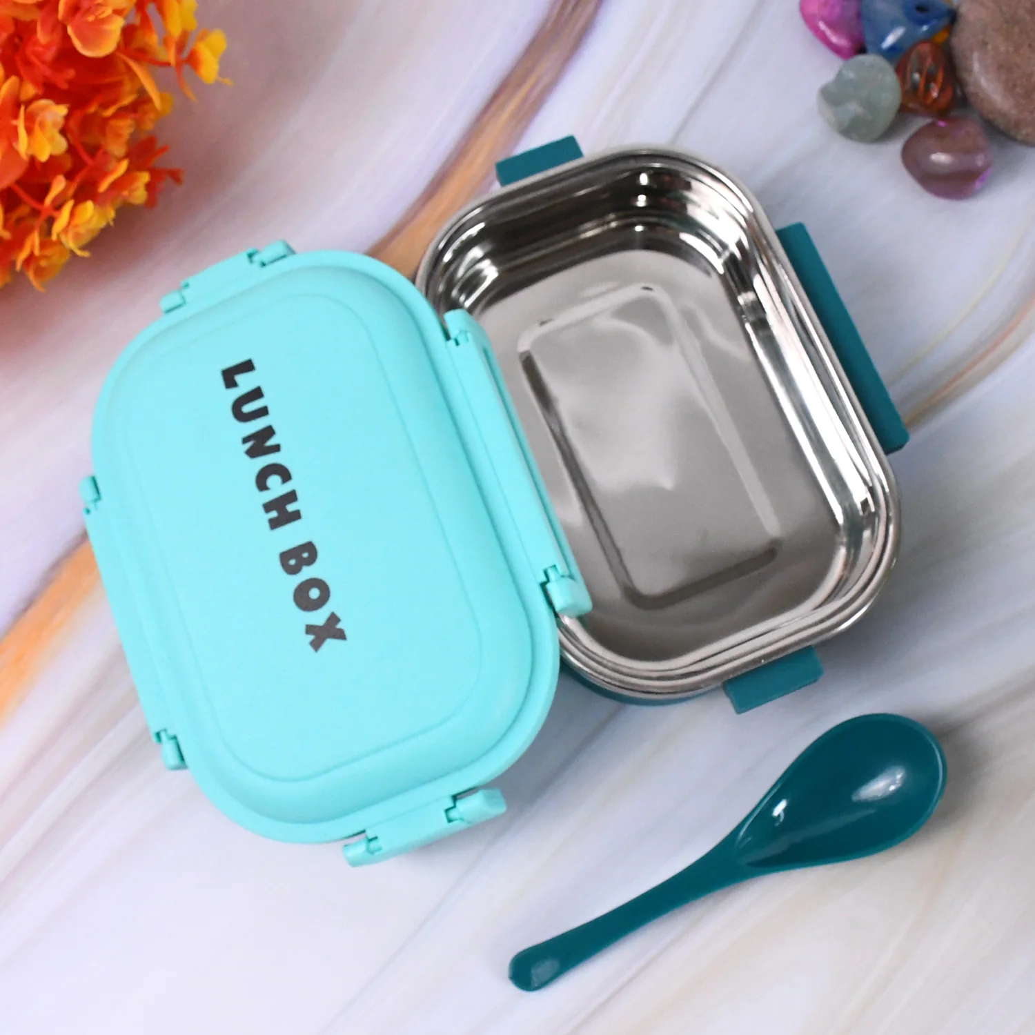 Leakproof Stainless Steel Lunch Box Set – Insulated & Durable | Lunchie Bunchie - Image 6