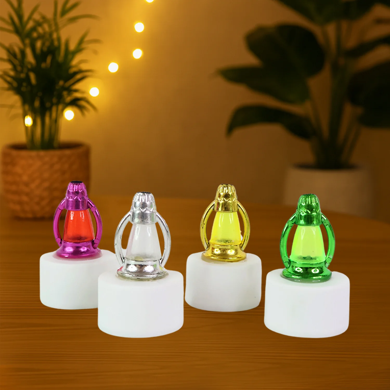 LED Decorative Candle Lamps – Set of 12 Multicolor Flameless Lights - Image 6