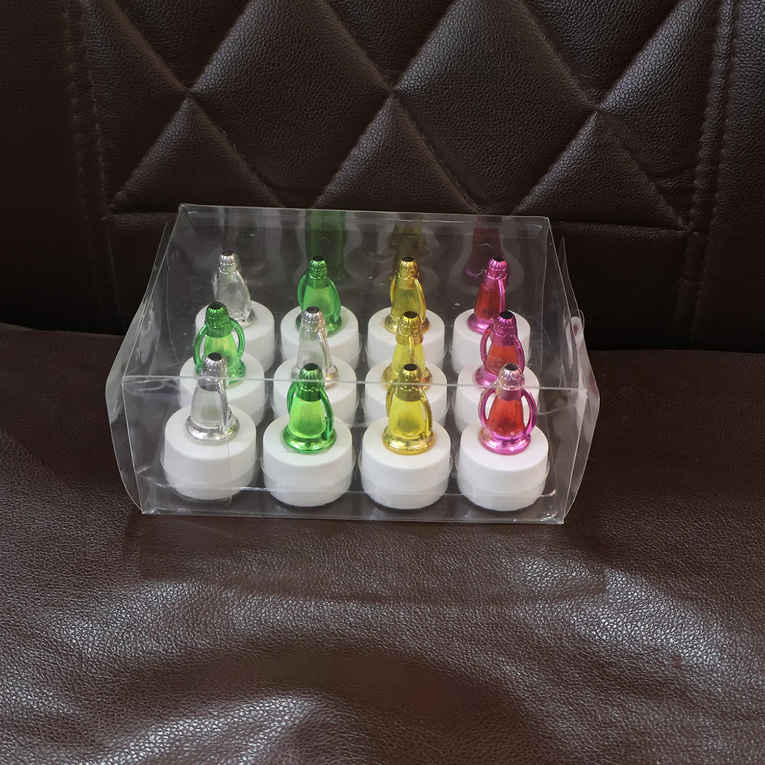 LED Decorative Candle Lamps – Set of 12 Multicolor Flameless Lights - Image 8