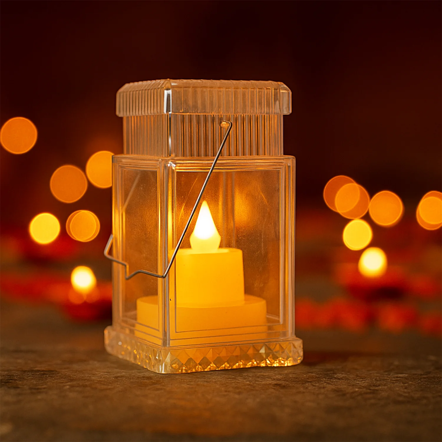 LED Flameless Lantern Candles – Safe Warm Glow Set of 4 - Image 3