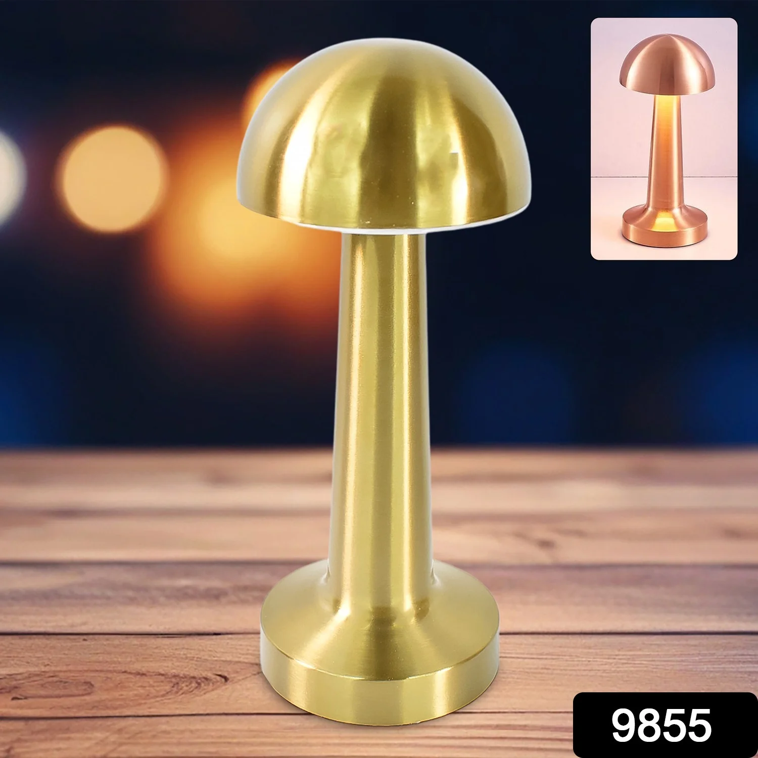 LED Table Lamp – Touch Control, Portable & Dimmable Metal Desk Light - Image 2