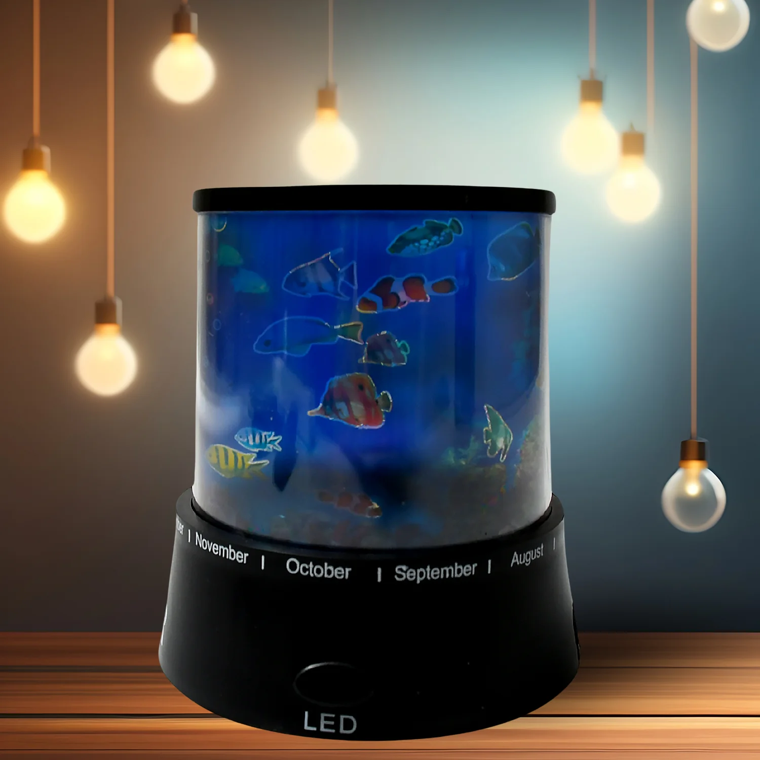 LED Projector Night Light – Star & Ocean Wave Lamp | Indo Glow