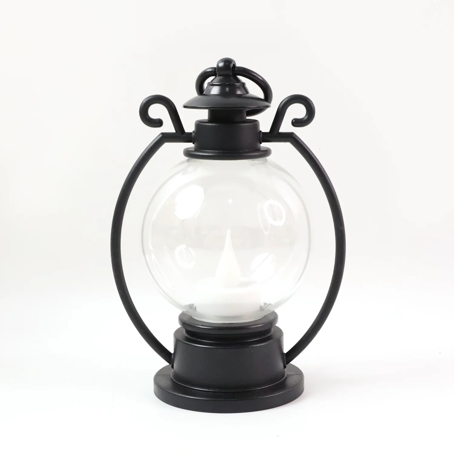 LED Storm Lantern – Vintage Vintage Style Warm Flickering Light - Image 5