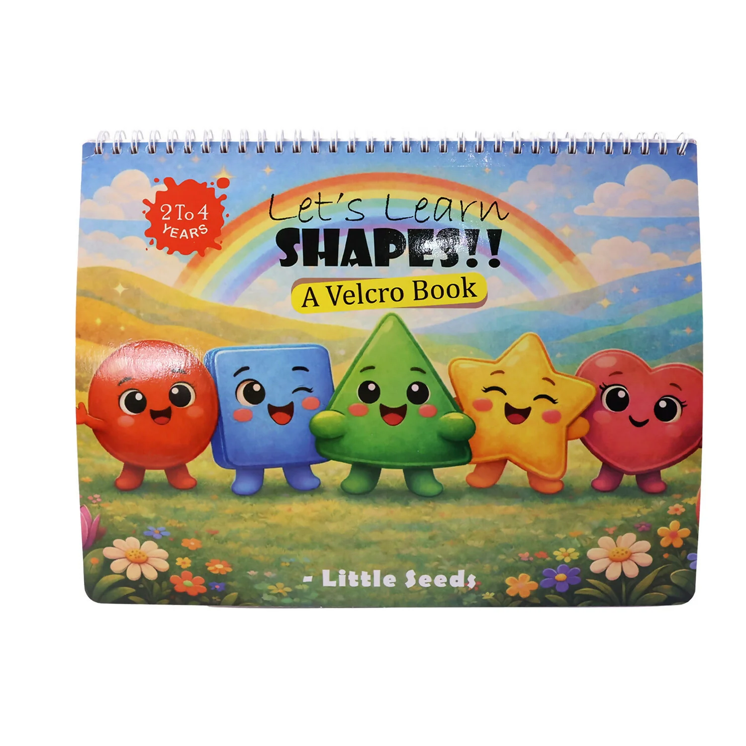 Shape Learning Book for Kids – Fun Velcro Activity for Toddlers - Image 7