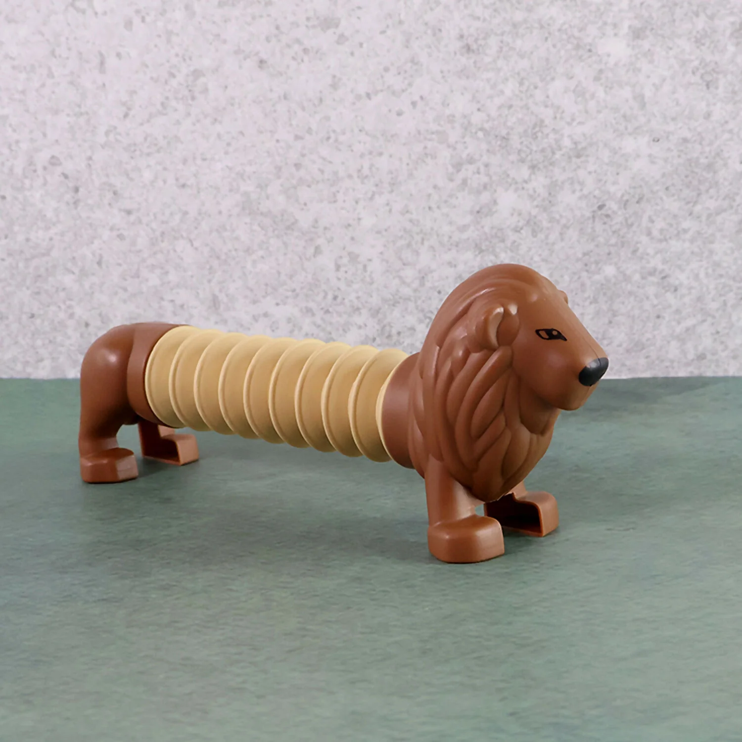 Lion Shape Magic Spring Toy – Stretchable Fun Fidget for Kids - Image 5
