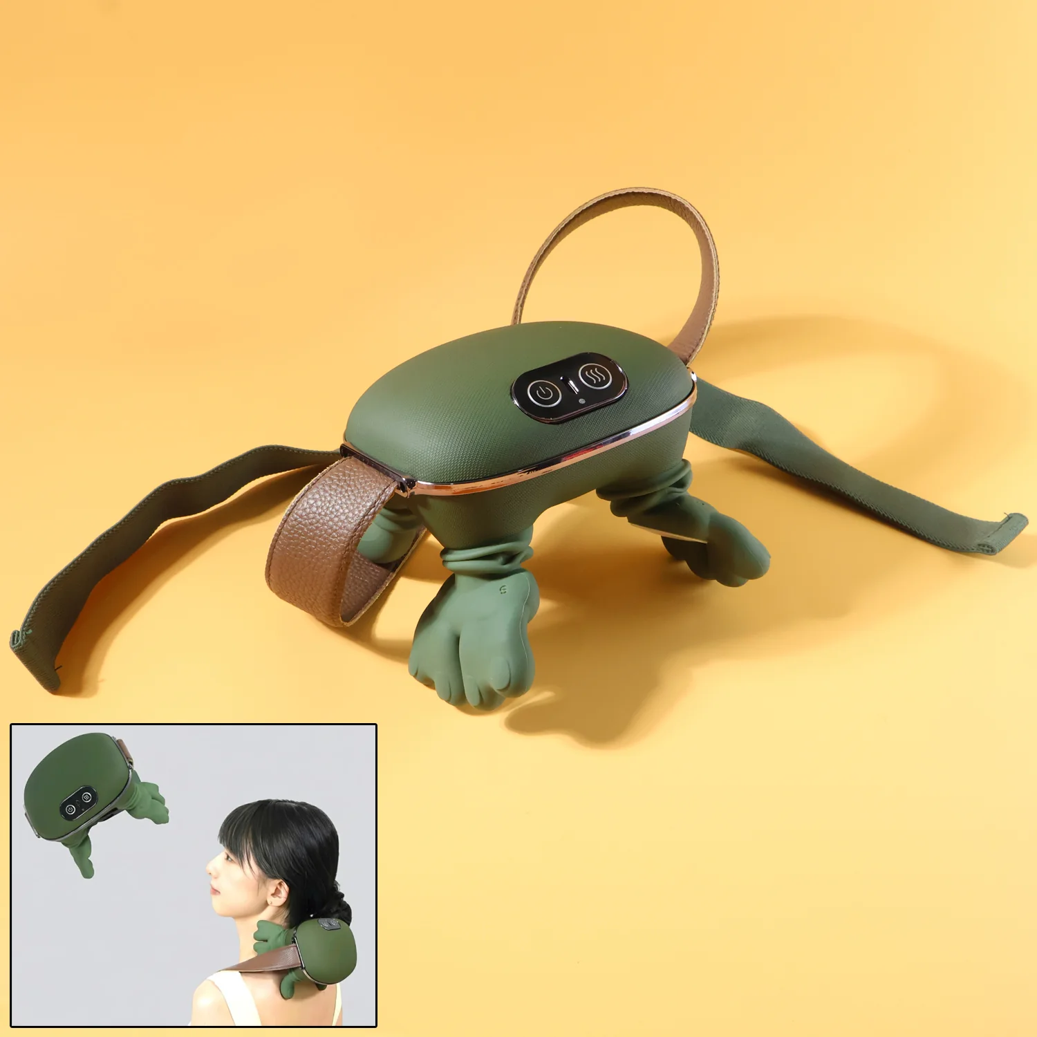 Neck & Shoulder Massager – Rechargeable Kneading with Heat Therapy - Image 4