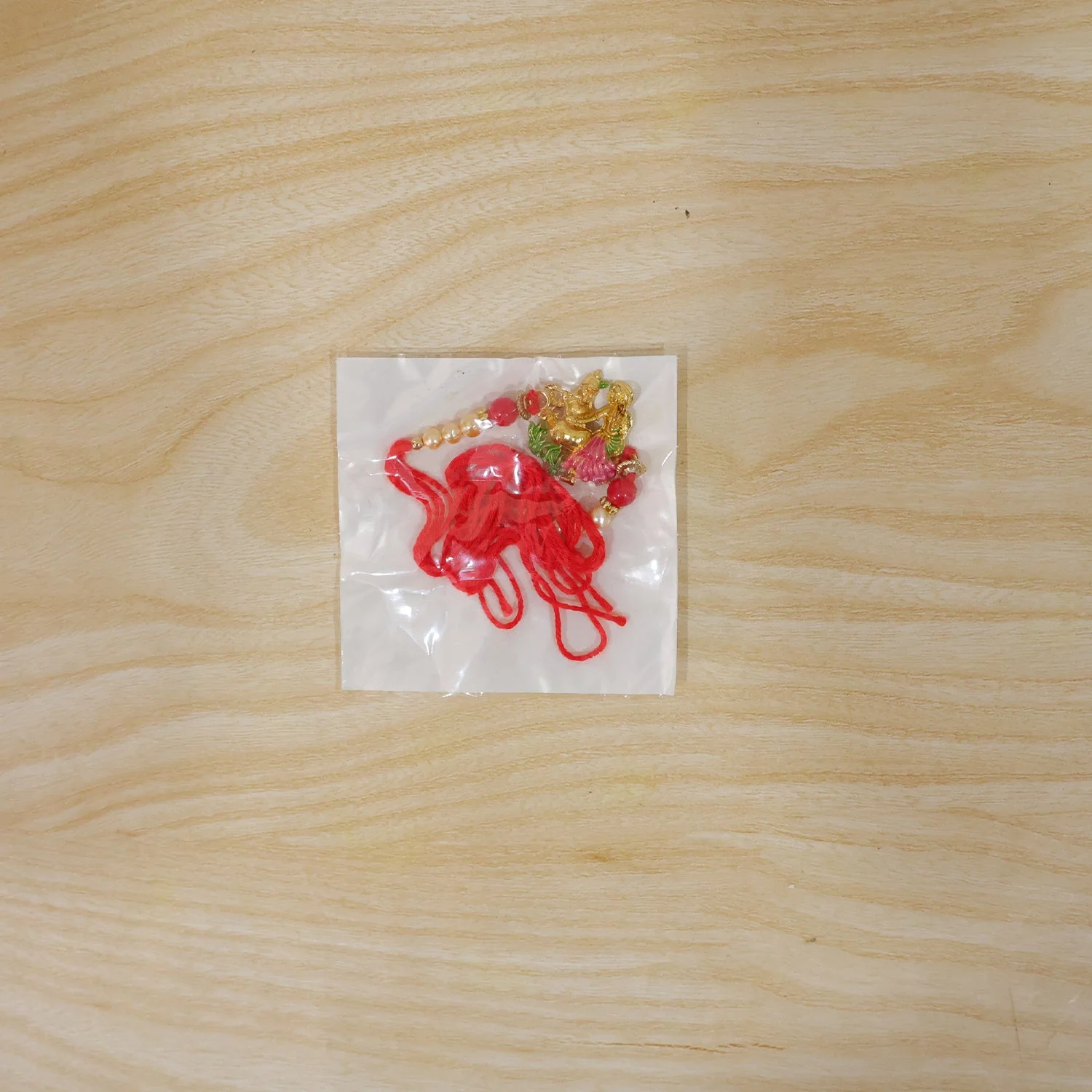 Radha Krishna Enamel Rakhi – Beautiful Sibling Gift for Raksha Bandhan - Image 6