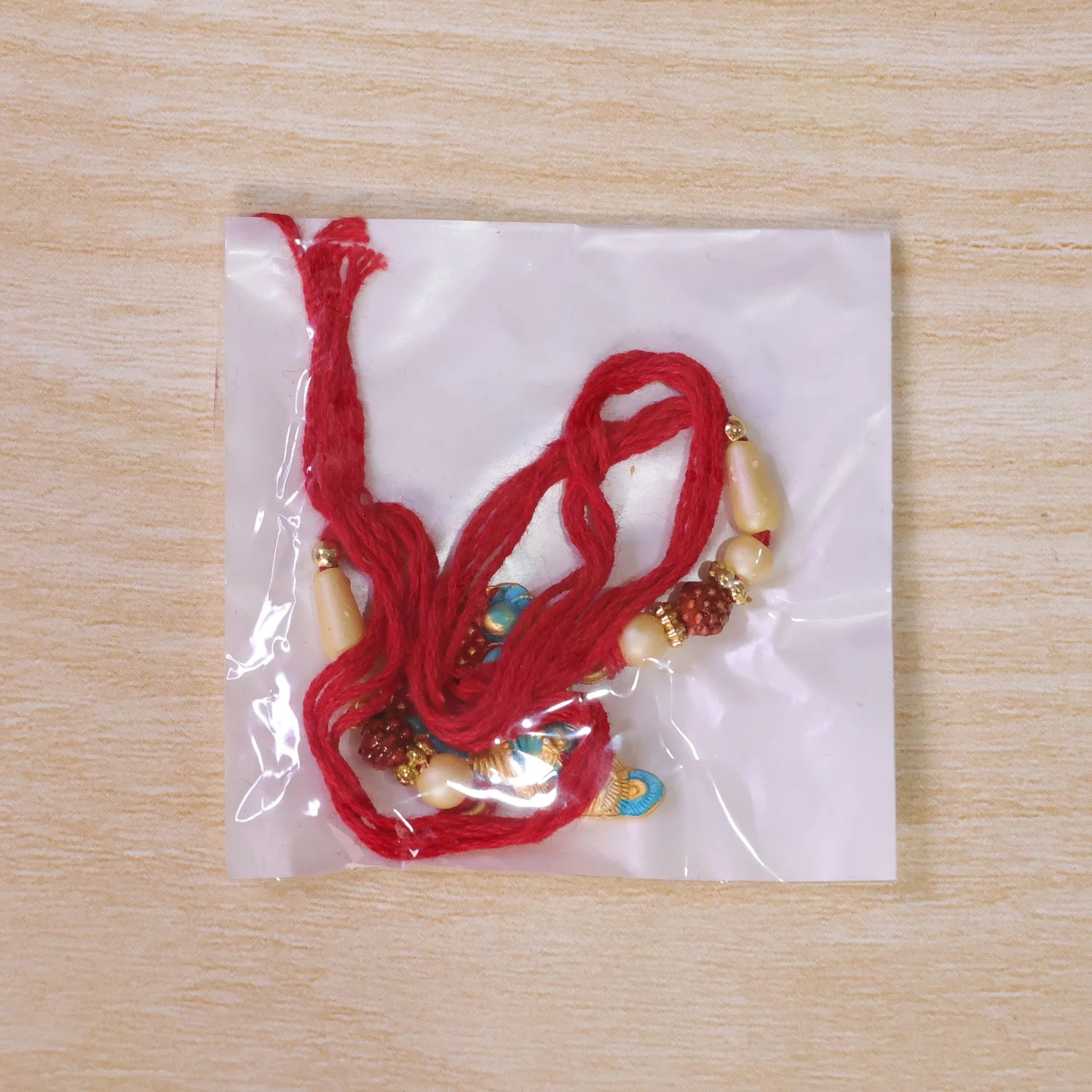 Lord Krishna Beaded Designer Premium Traditional Rakhi for Brother - Image 6
