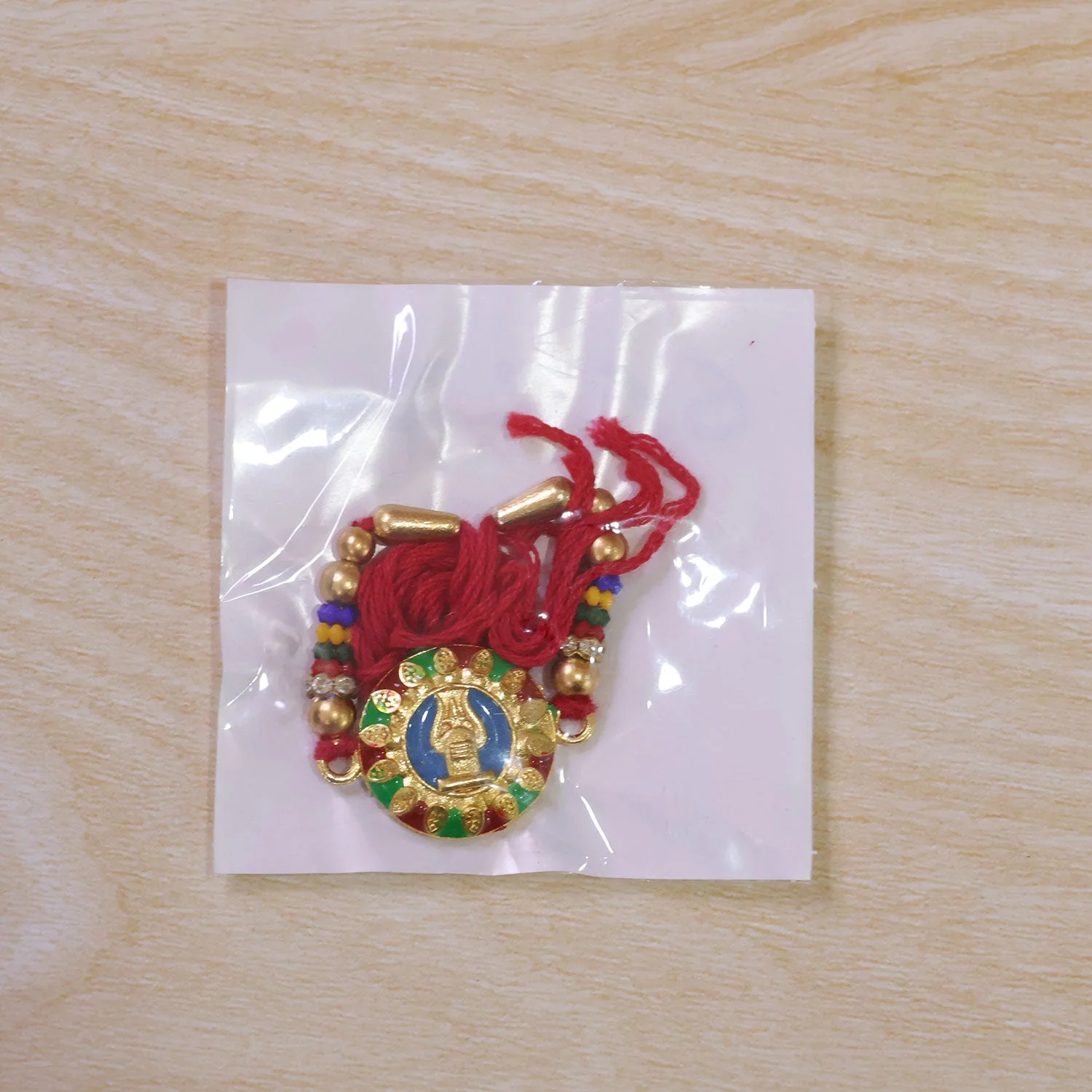 Religious Mahadev Shivling Rakhi with Meenakari – Rakhi for Brother - Image 6