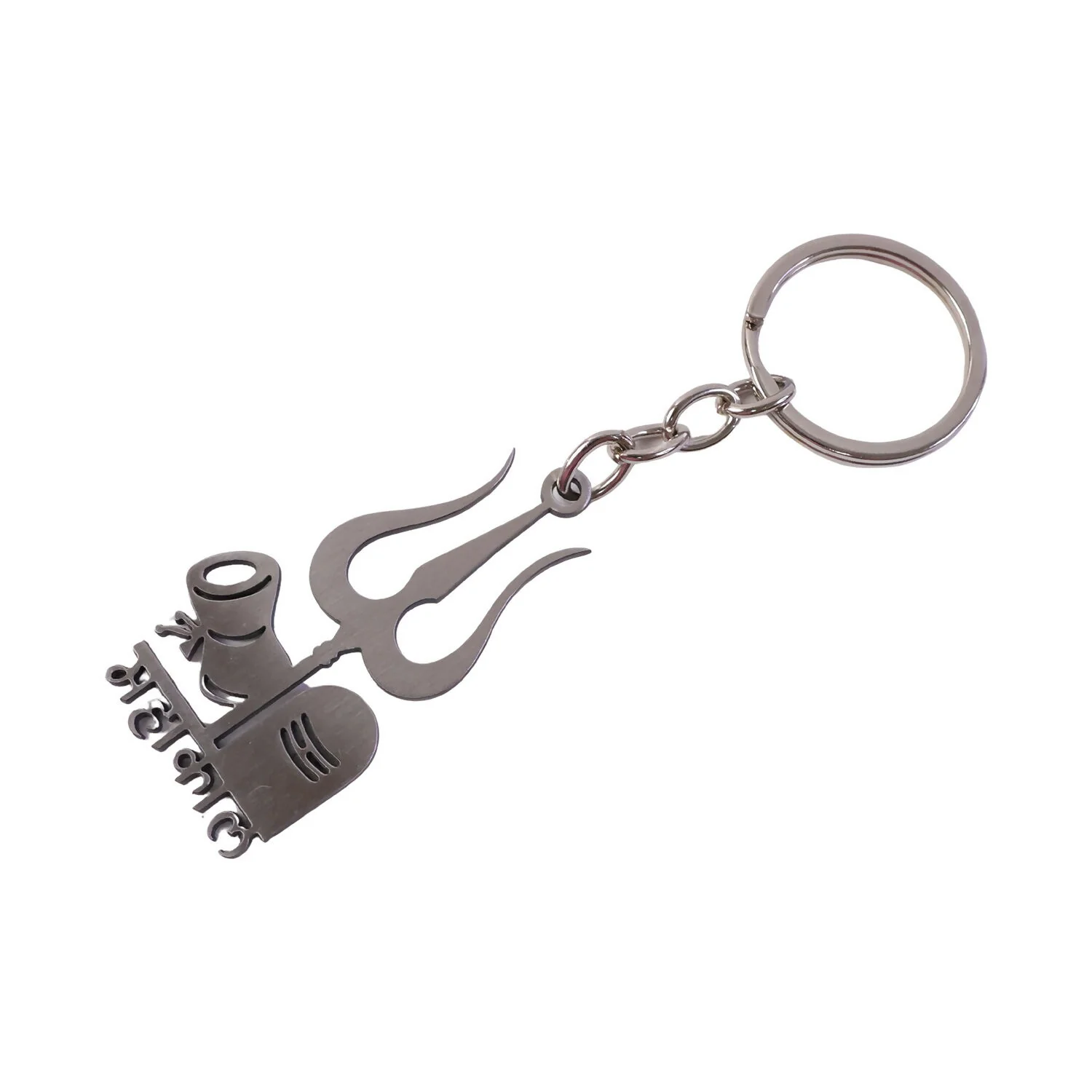 Lord Mahakal Trishul Damru Shivling Metal Keychain | Spiritual Gift for Shiva Devotees - Image 6