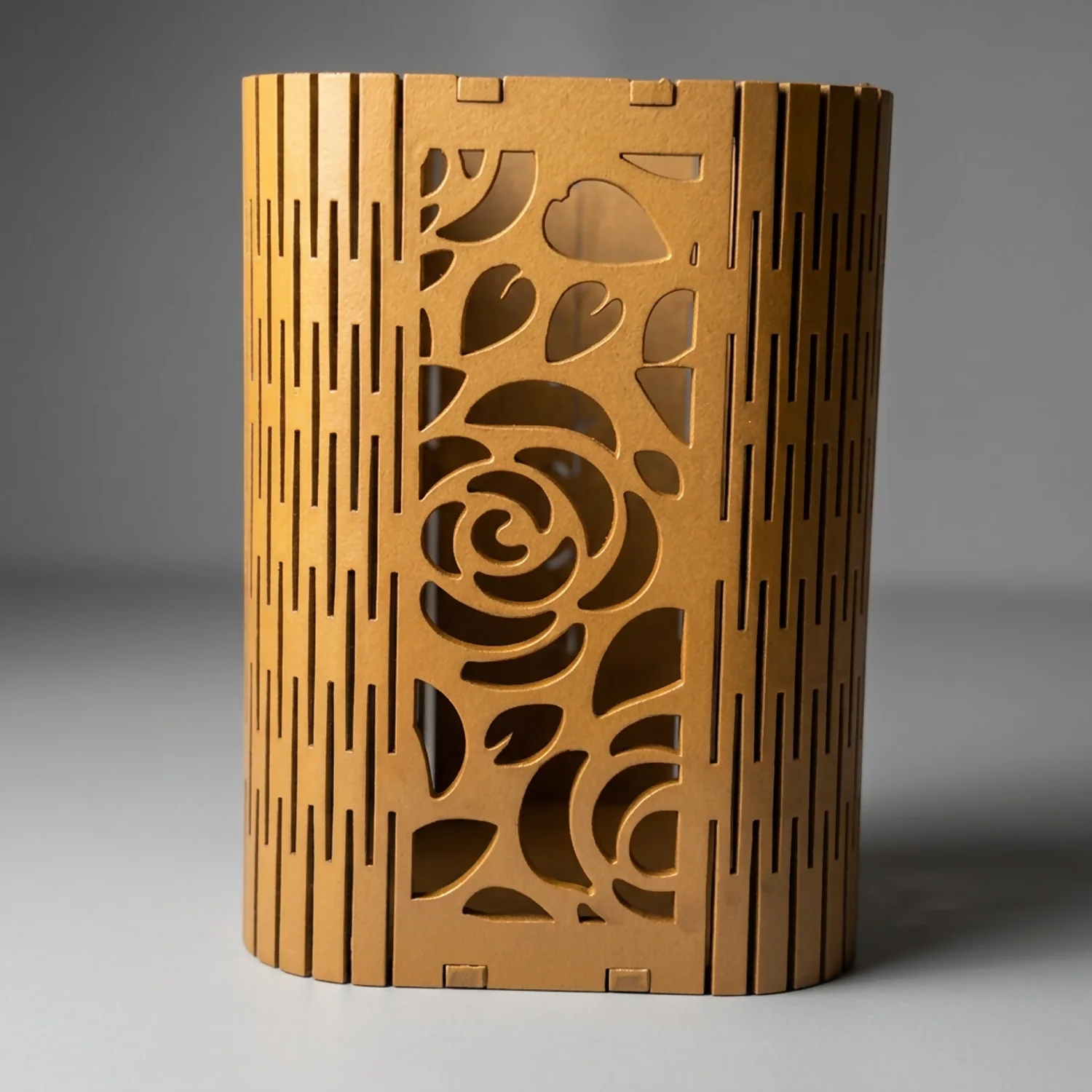 Wooden Pen Holder Laser Cut MDF Desk Organizer for Office - Image 3