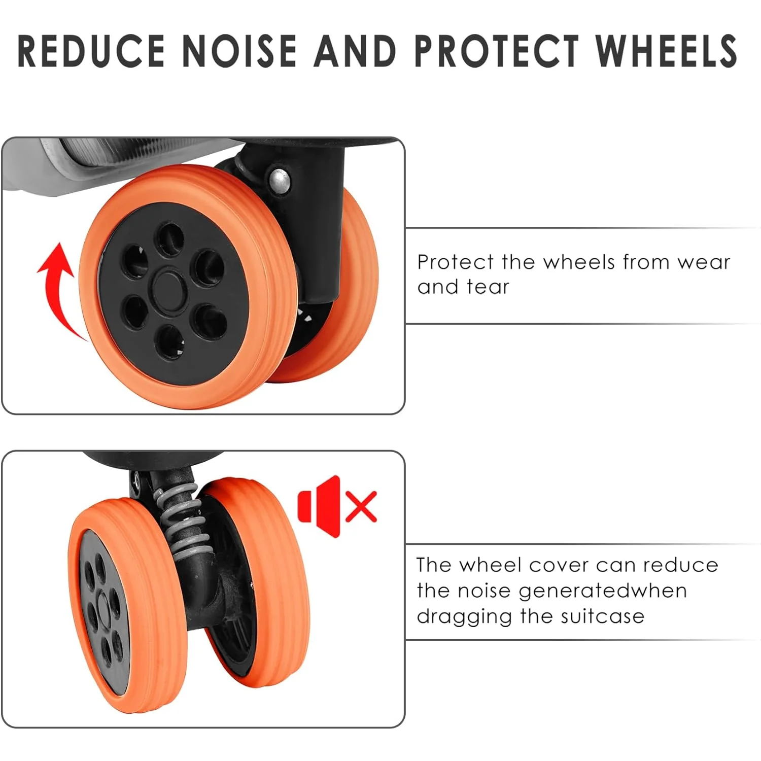 Suitcase Wheel Covers – Noise Reduction & Protection | Packory - Image 5