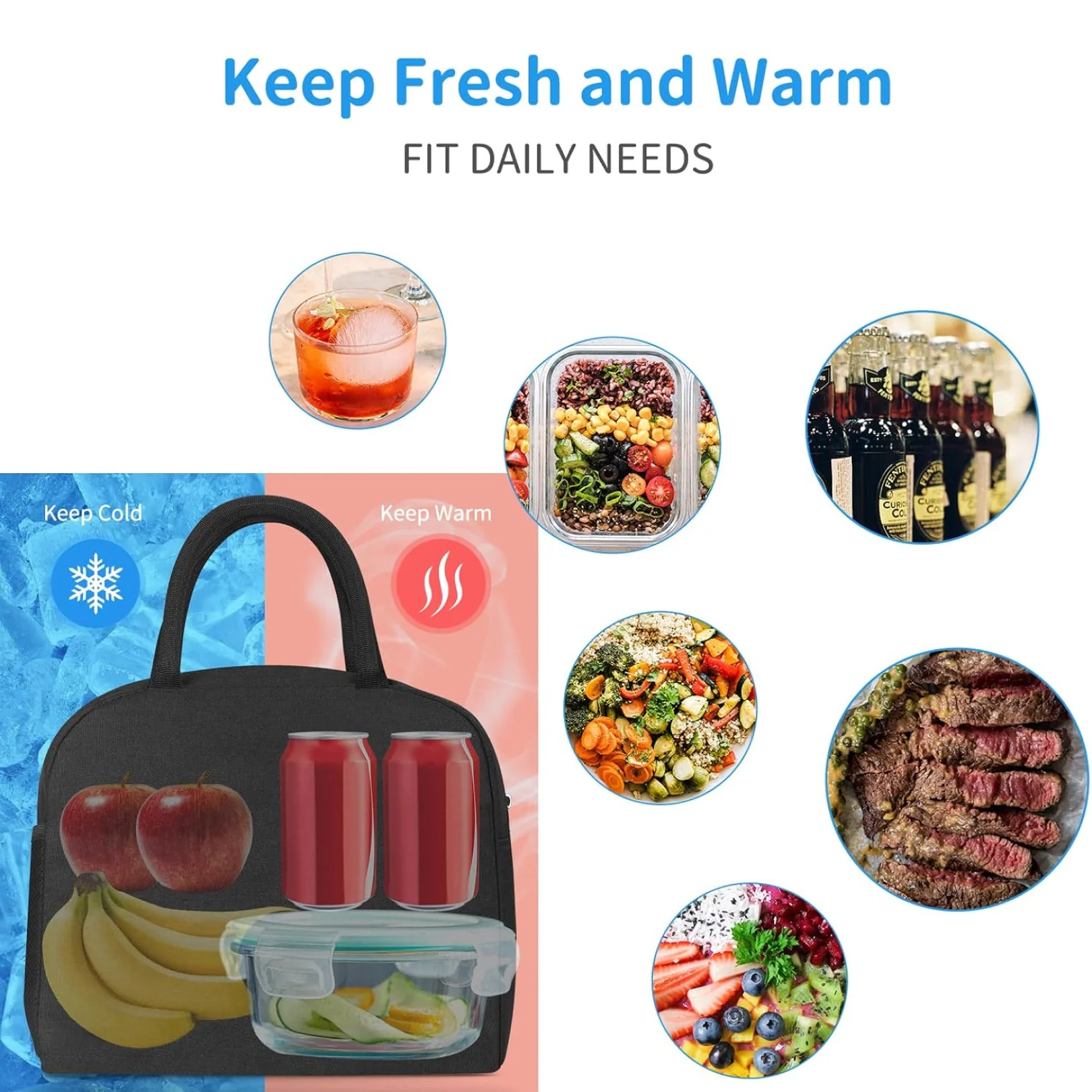 Insulated Lunch Bag for Men & Women – Durable & Portable - Image 4