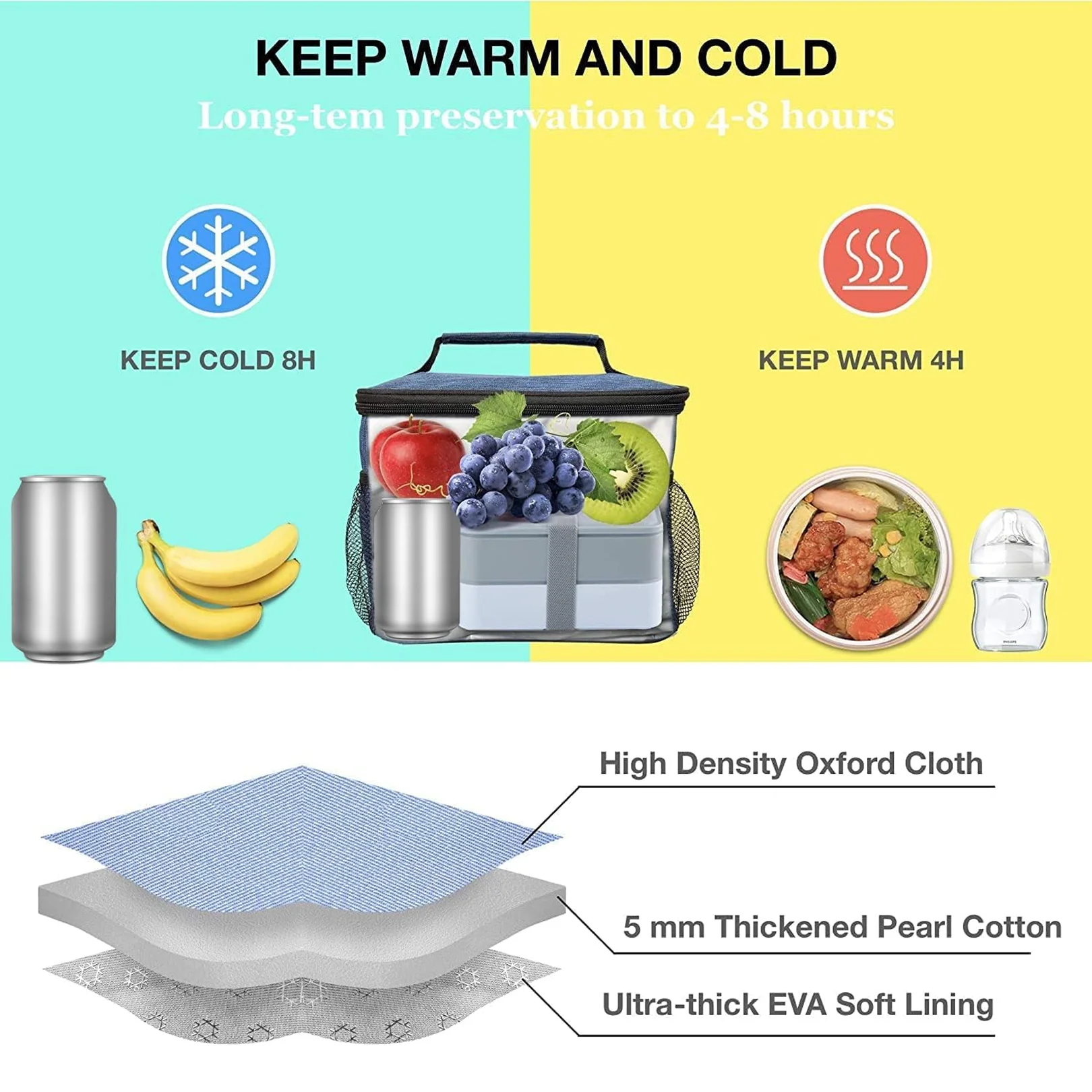 Insulated Lunch Bag for Men & Women – Durable & Portable - Image 5