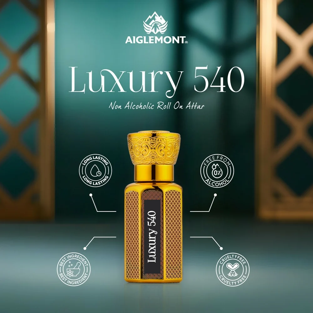Luxury 540 Roll-On Attar – Long-Lasting Non-Alcoholic Fragrance - Image 4