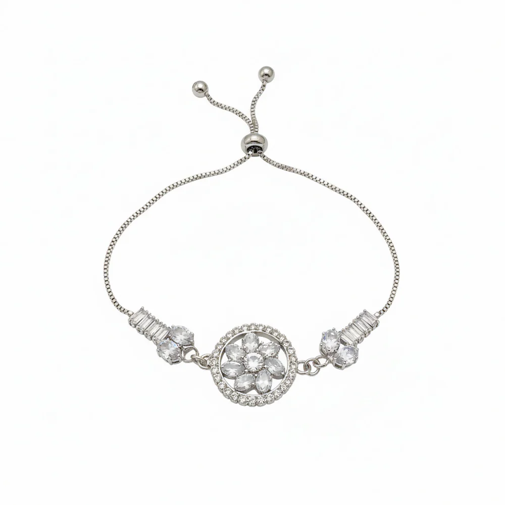 AD Bracelet – Luxury Floral Motif for Elegant Functions - Image 4