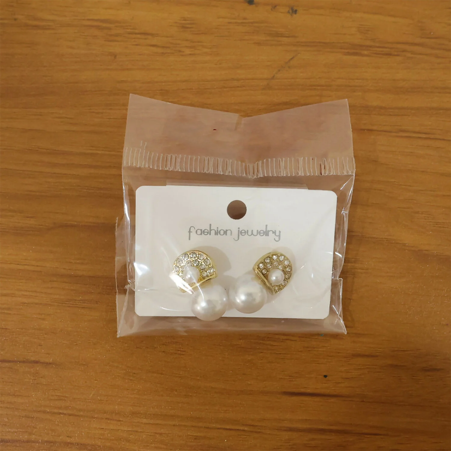 Crystal & Pearl Drop Earrings – Gold Plated Elegant Statement - Image 6