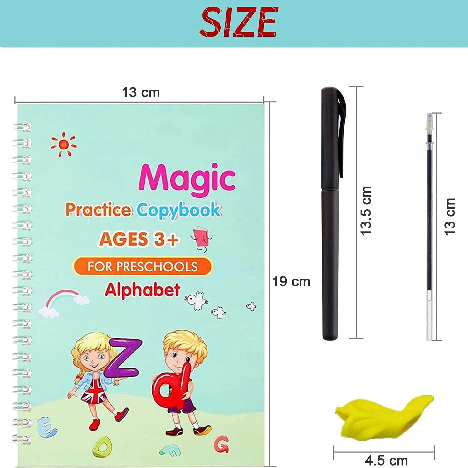 Magic Copybook for Kids – Reusable Handwriting Practice | Papezo - Image 5