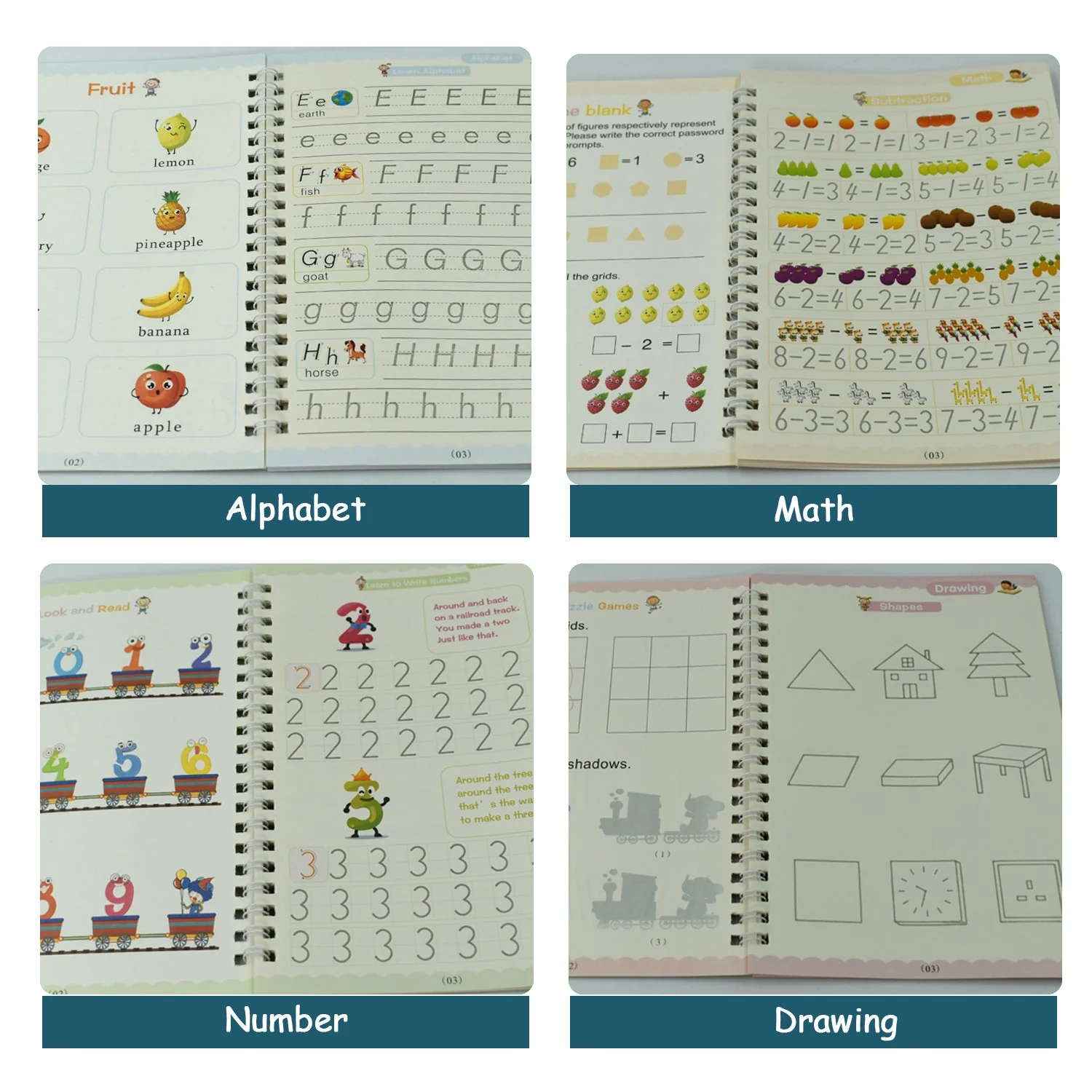 Magic Copybook for Kids – Reusable Handwriting Practice | Papezo - Image 7