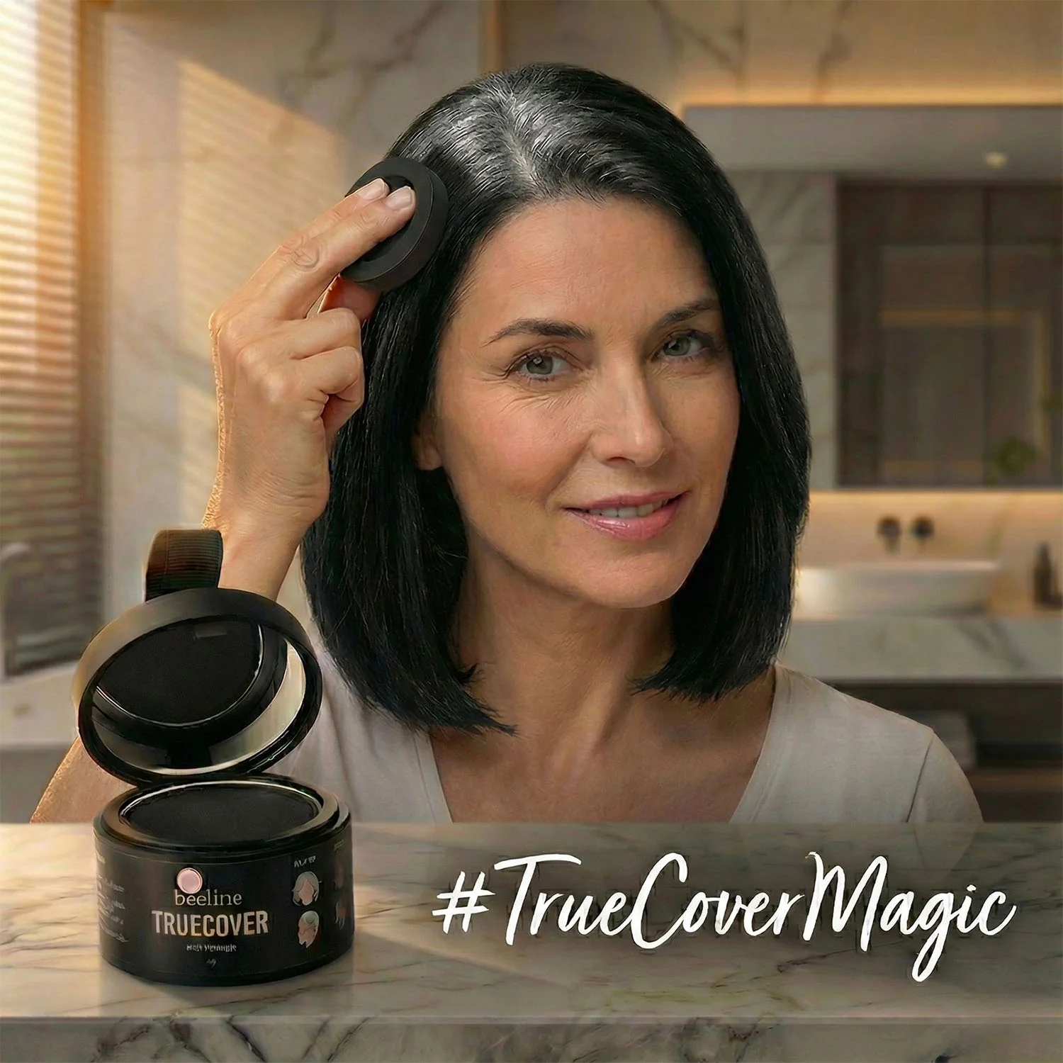 Hairline Color Powder – Instant Grey Hair Coverage, Root Touch-Up - Image 6
